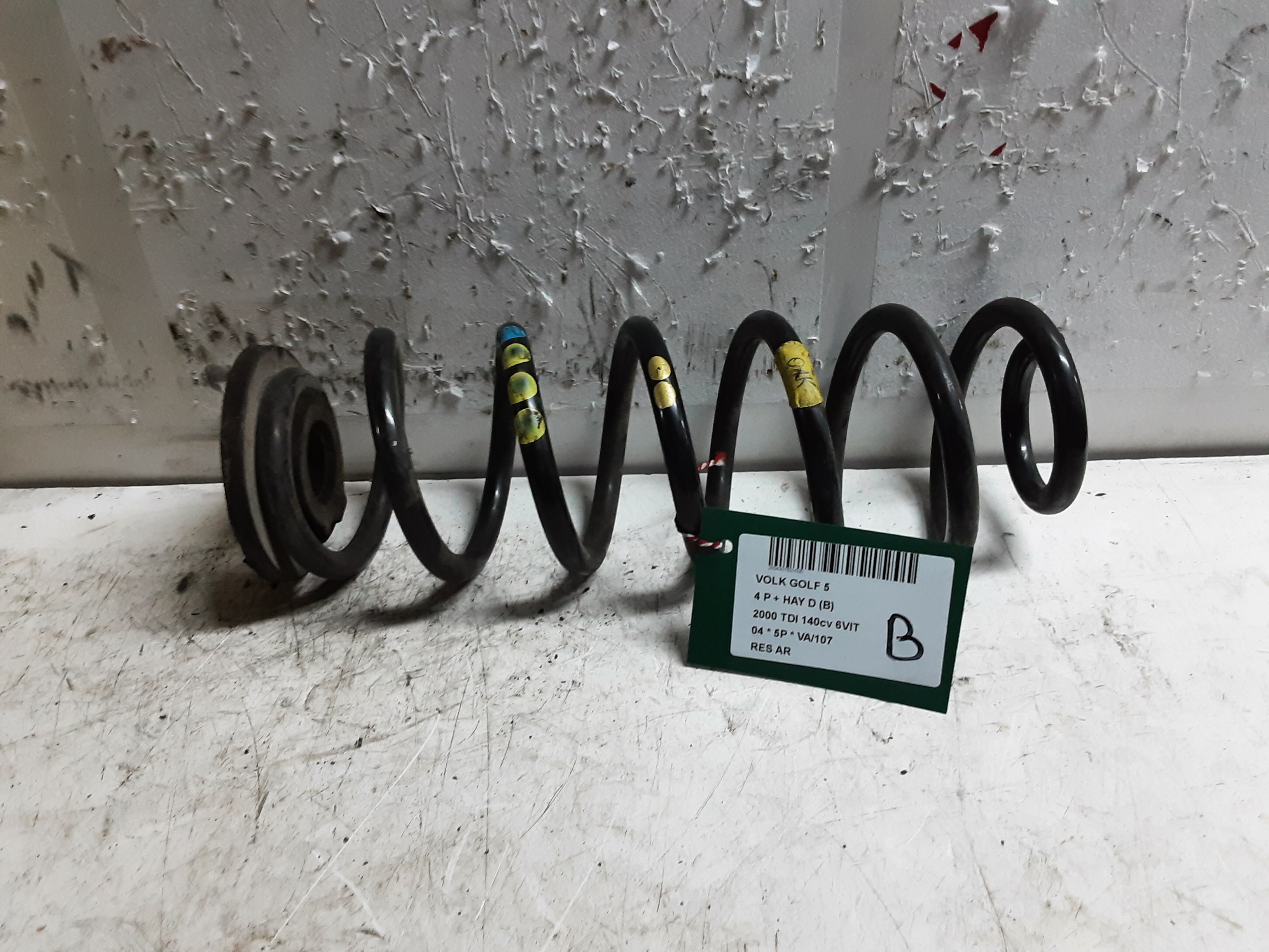 RESSORT ARRIERE Vw GOLF V 11/03 - 08