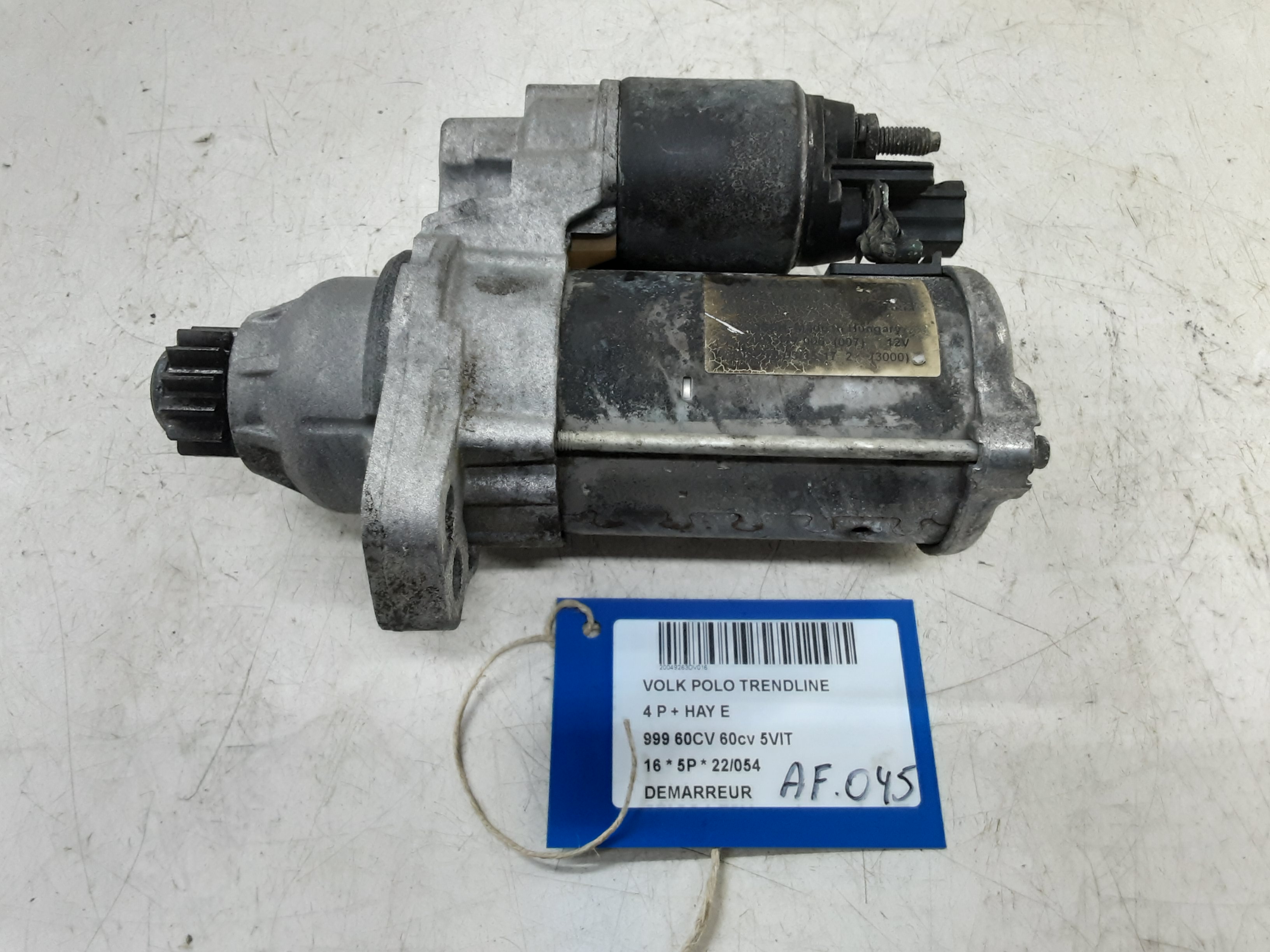 STARTMOTOR Vw POLO (6R) FaceLift 5/14 - 17
