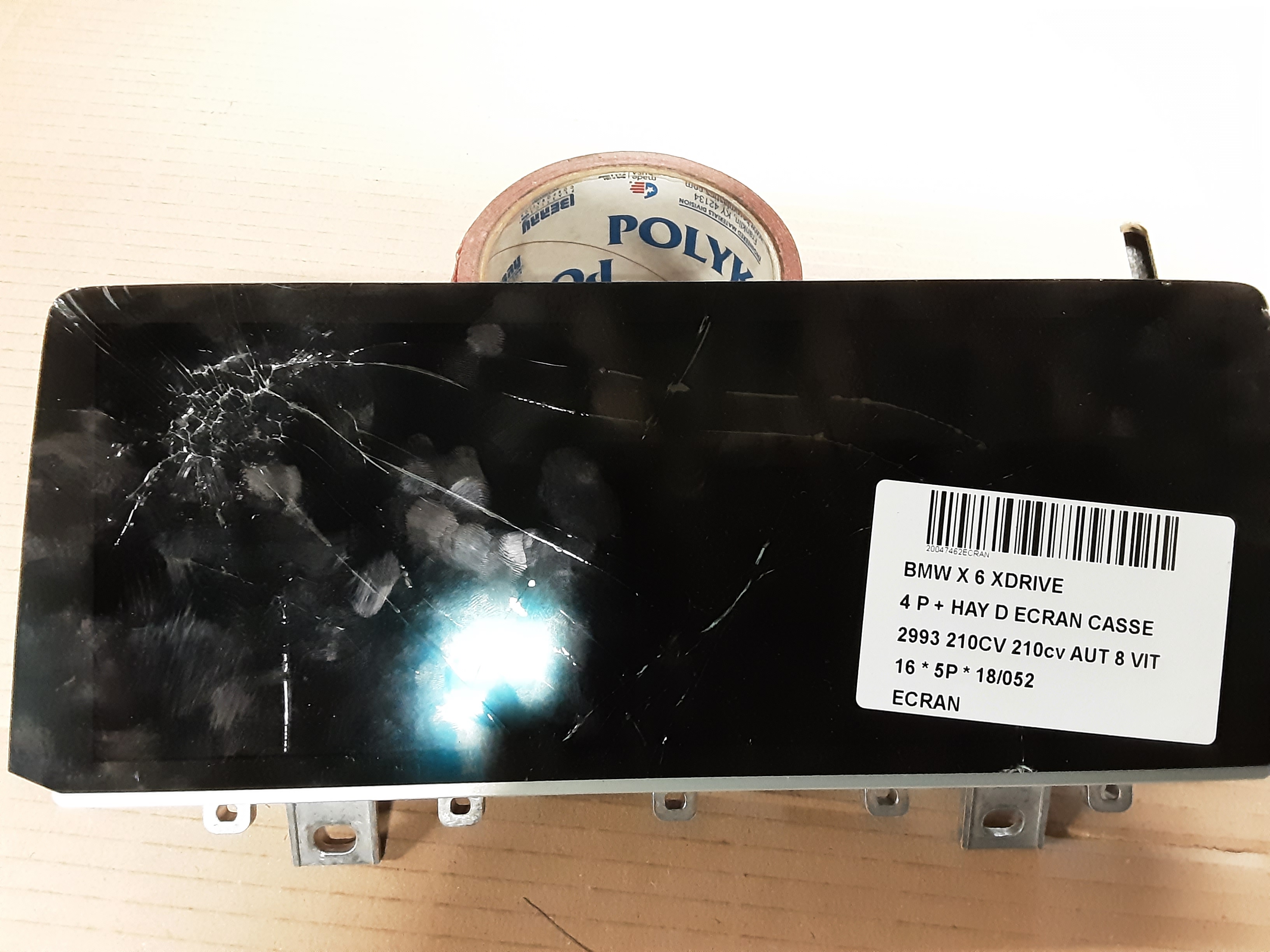 SCHERM - DISPLAY Bmw X6 F16 08/14 - 19