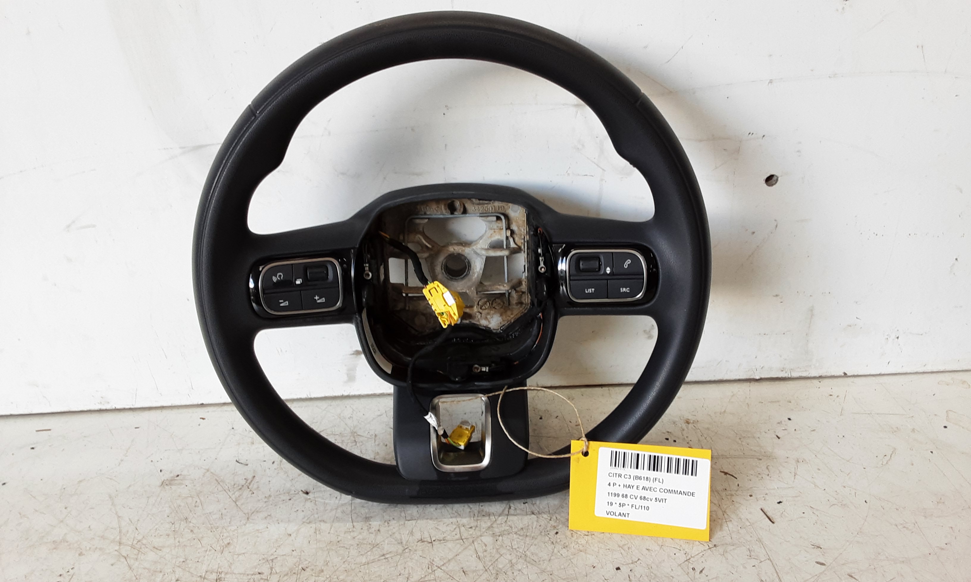 VOLANT Citroen C3 (III) 10/16-9/20