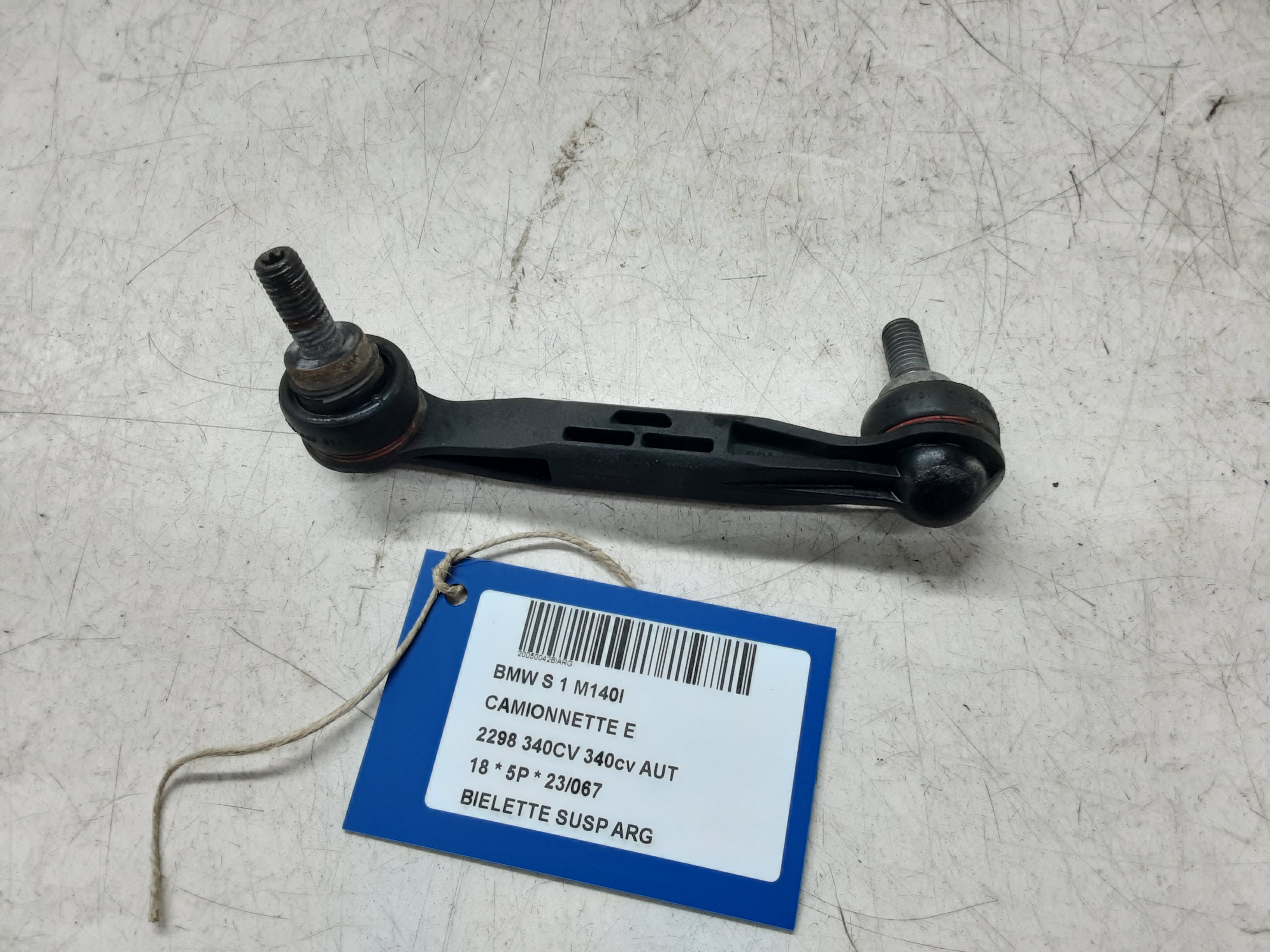 REACTIESTANG ACHTER LINKS Bmw 1 F20/F21 3/15 - 19