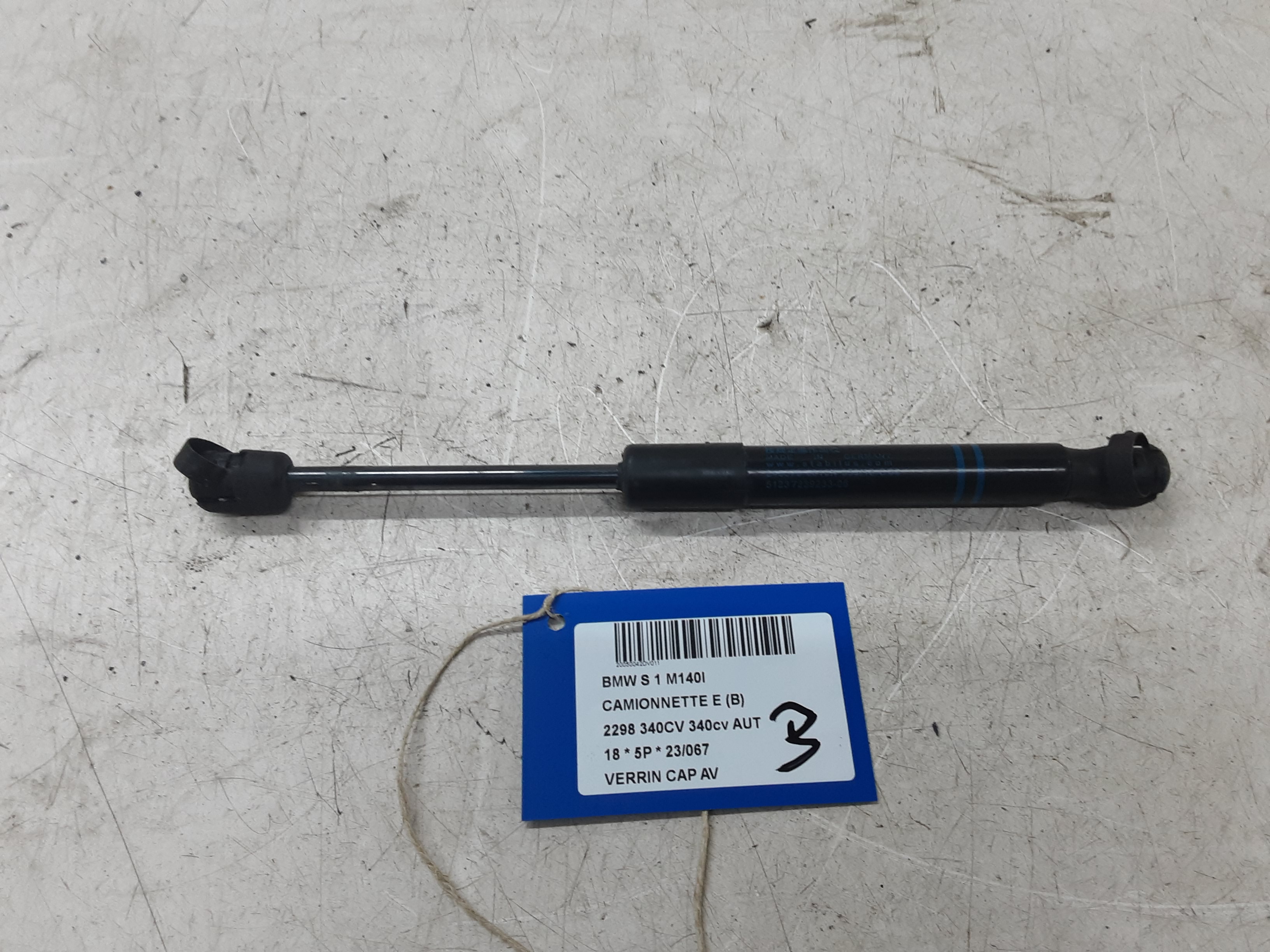DRUKVEER MOTORKAP Bmw 1 F20/F21 3/15 - 19