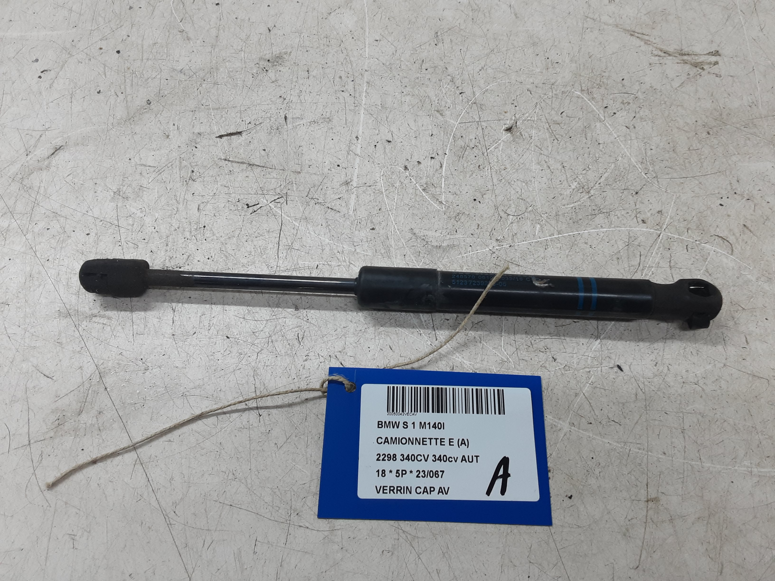 DRUKVEER MOTORKAP Bmw 1 F20/F21 3/15 - 19