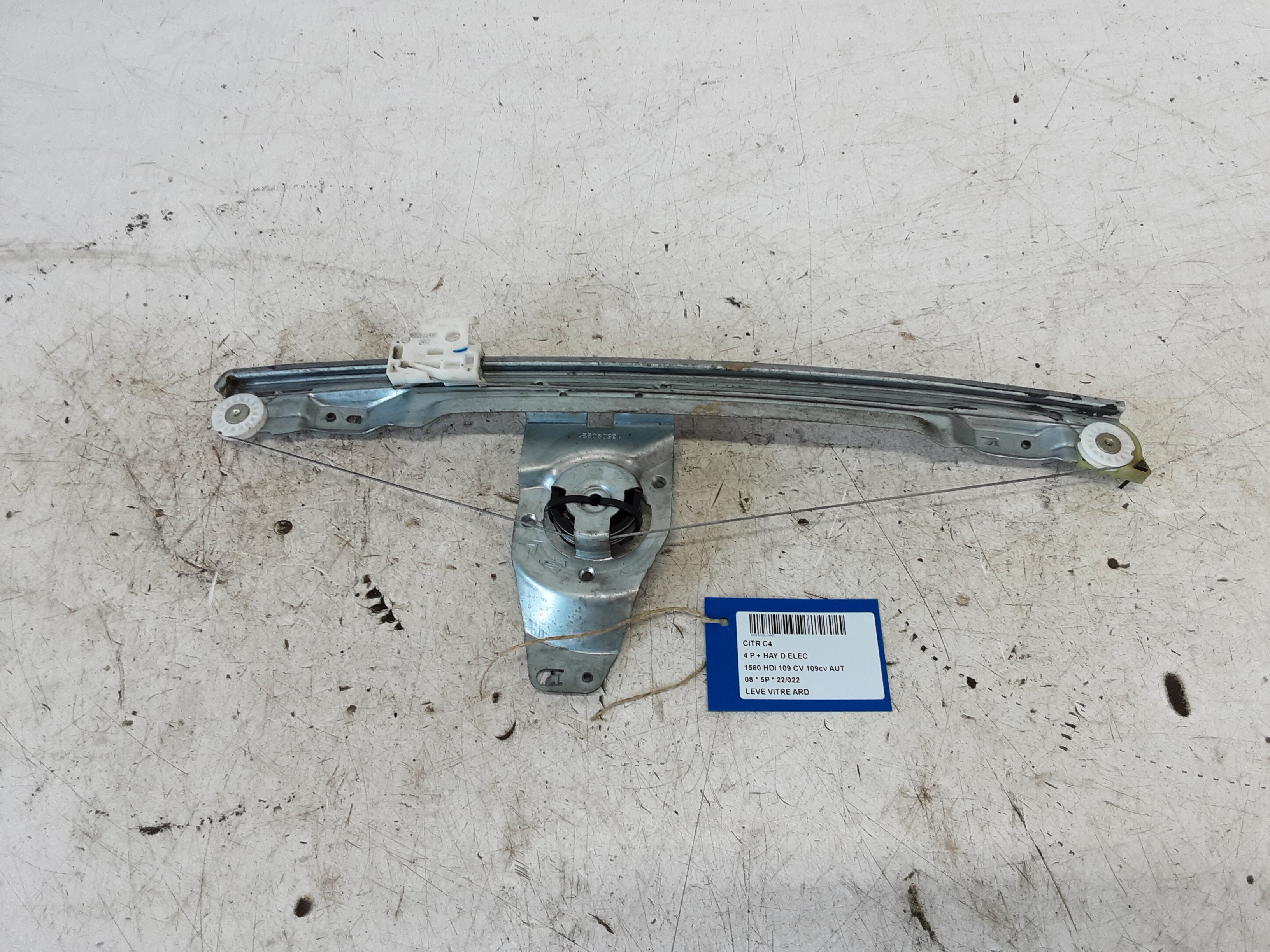 RUITMECHANISME ACHTER RECHTS Citroen C4 GR. PICASSO 06 - 13
