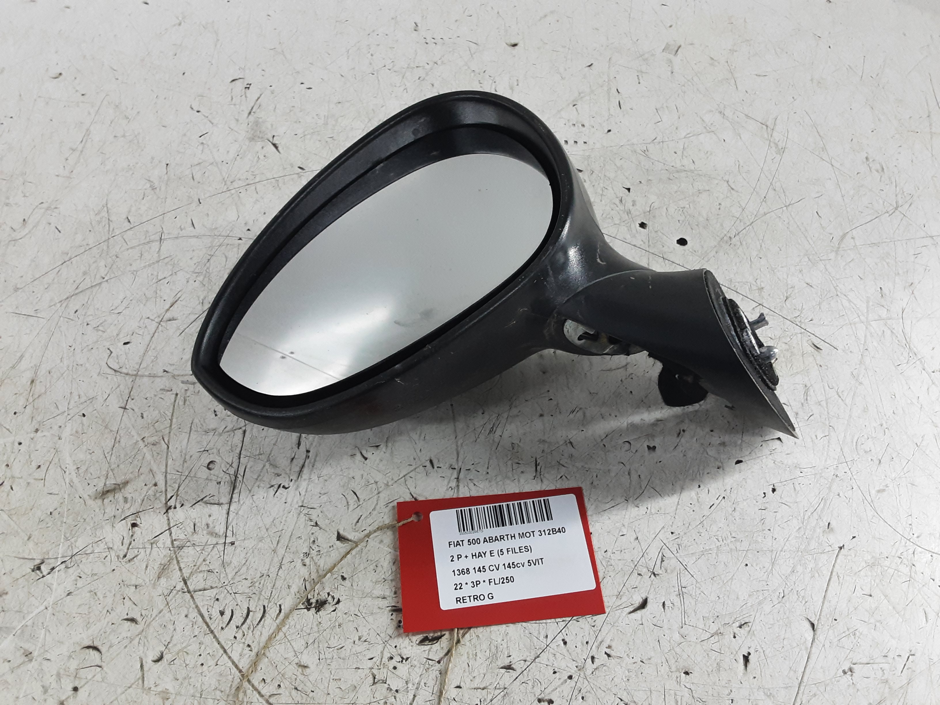 BUITENSPIEGEL LINKS Fiat 500 7/15+