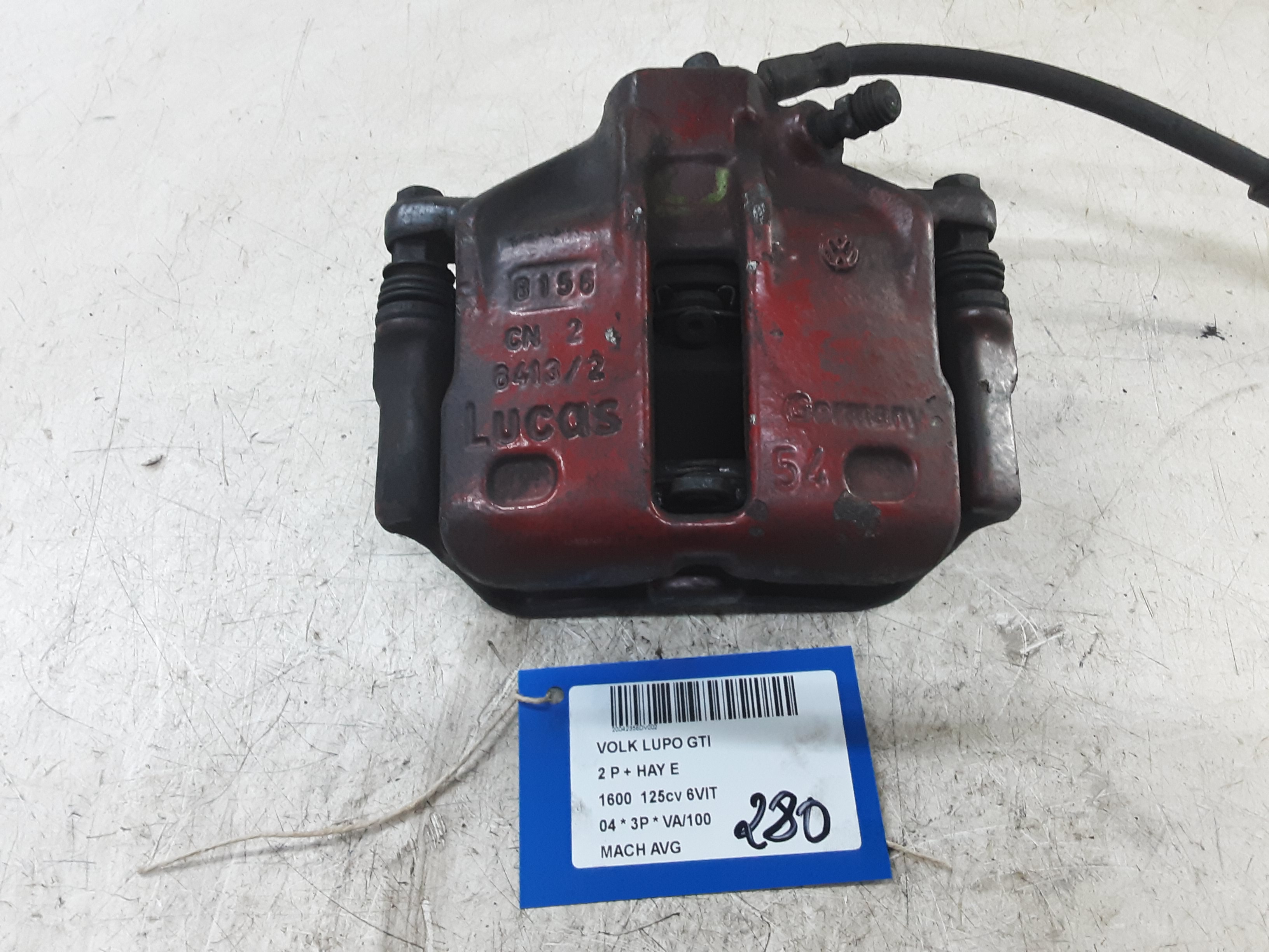 REMKLAUW VOOR LINKS Vw LUPO