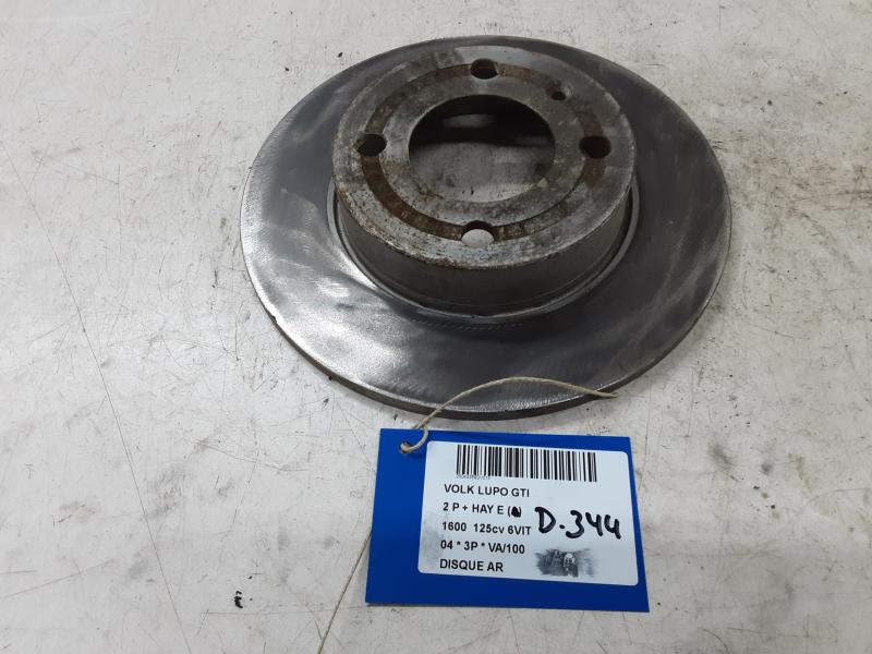 REAR BRAKE DISC Vw LUPO