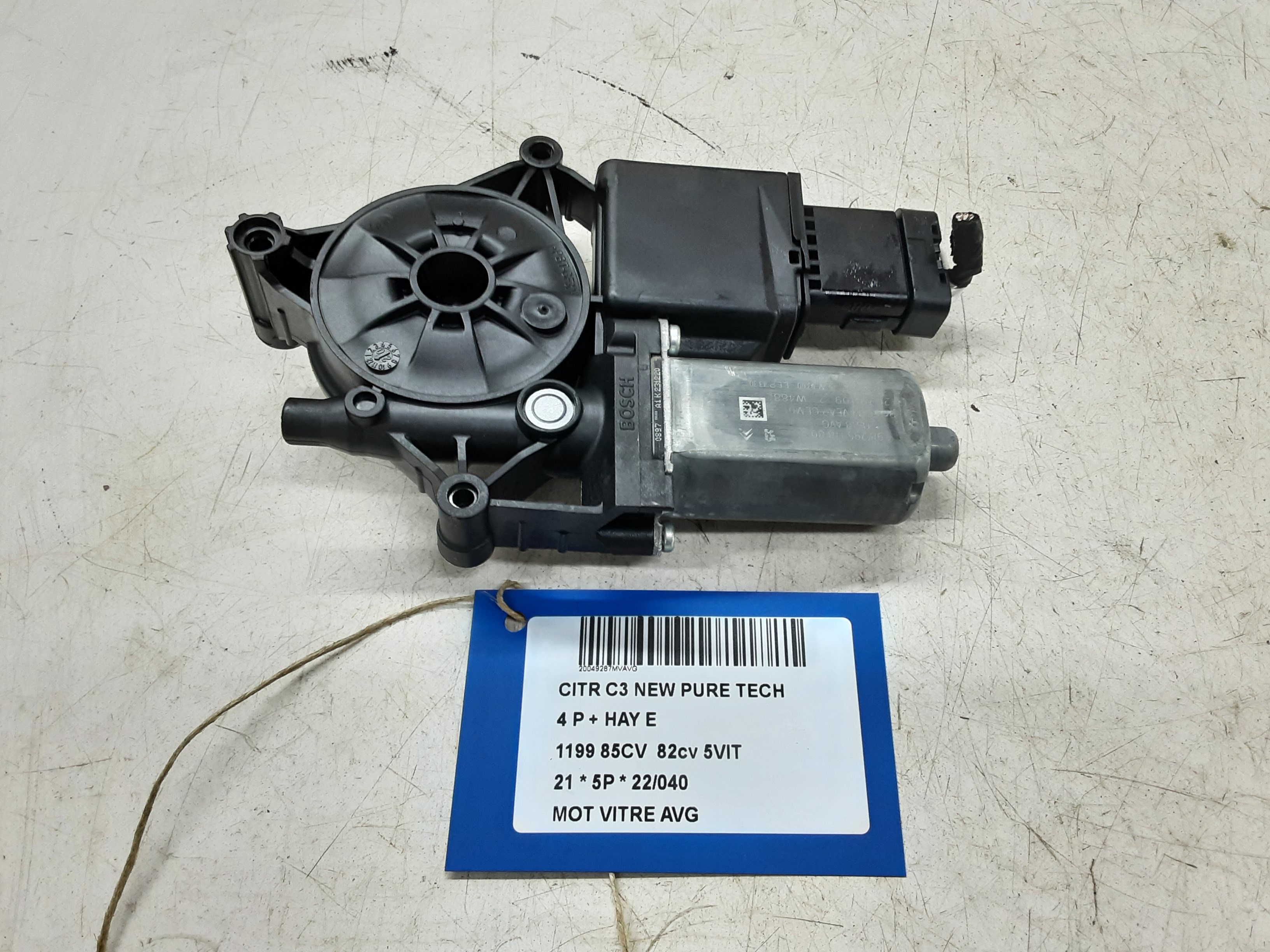 MOTOR RUITMECHANISME VOOR LINKS Citroen C3 (III) 10/16-9/20