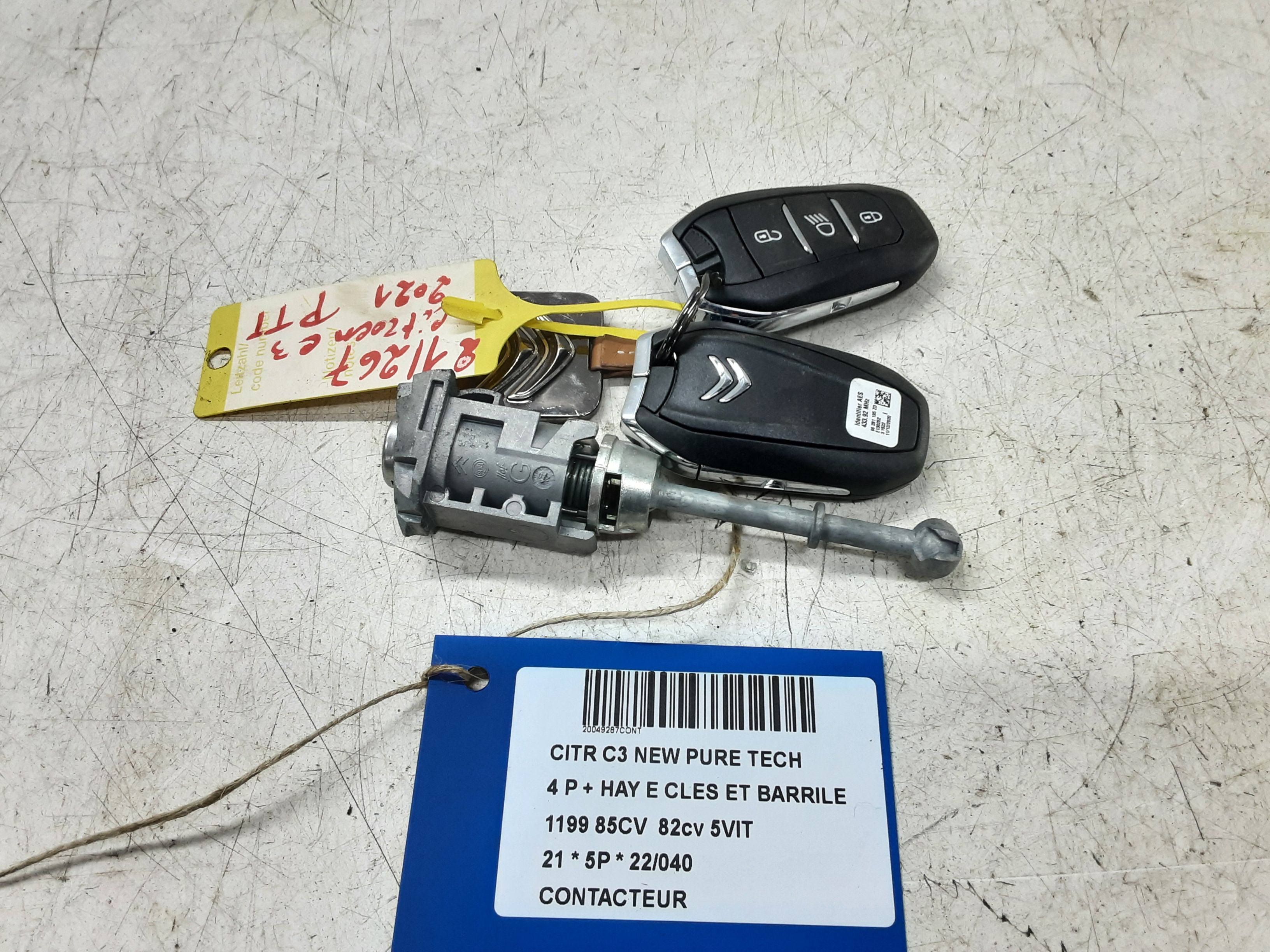 CONTACTSLOT Citroen C3 (III) 10/16-9/20