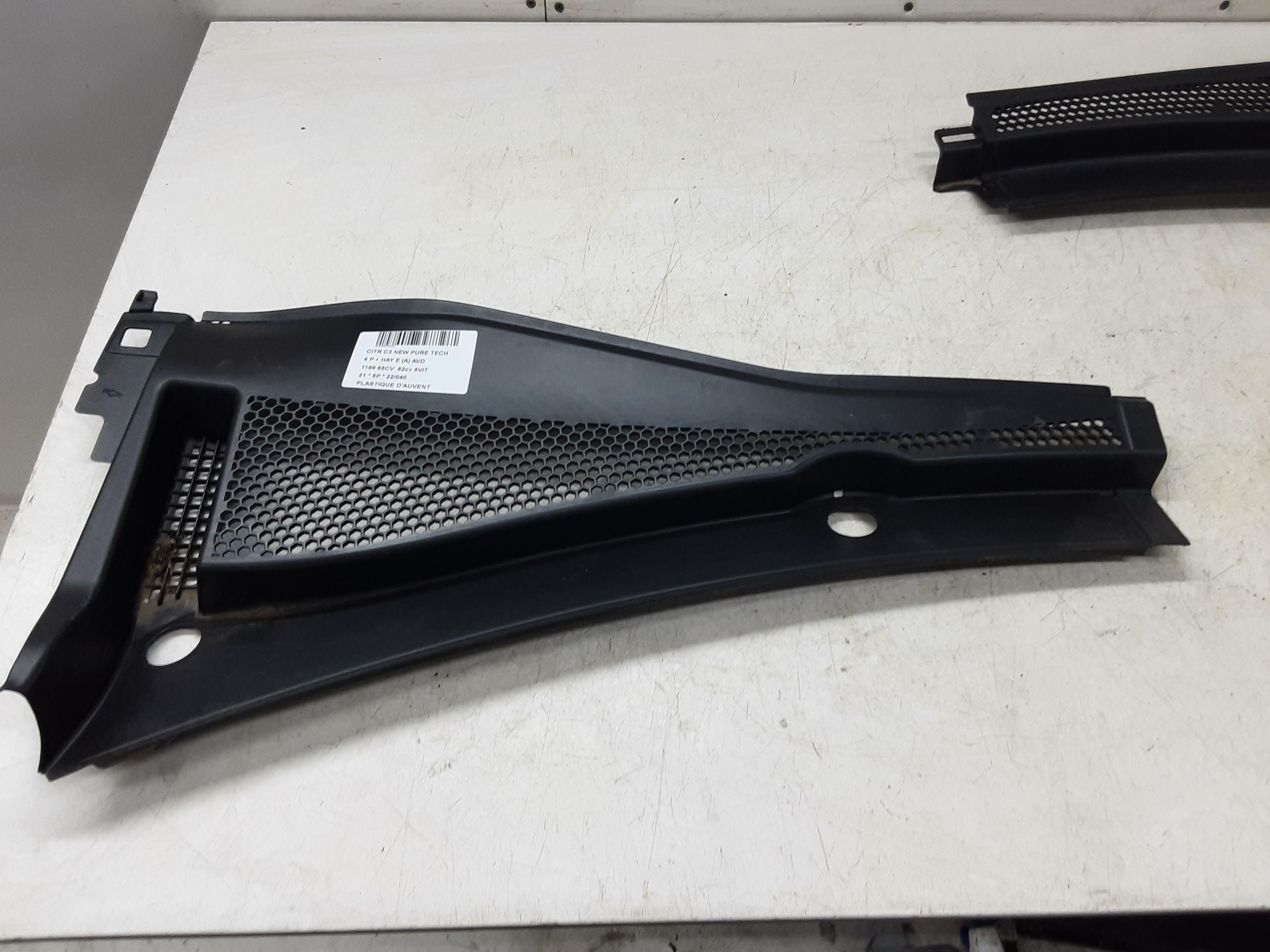 PLASTIEK WINDSCHERM Citroen C3 (III) 10/16-9/20