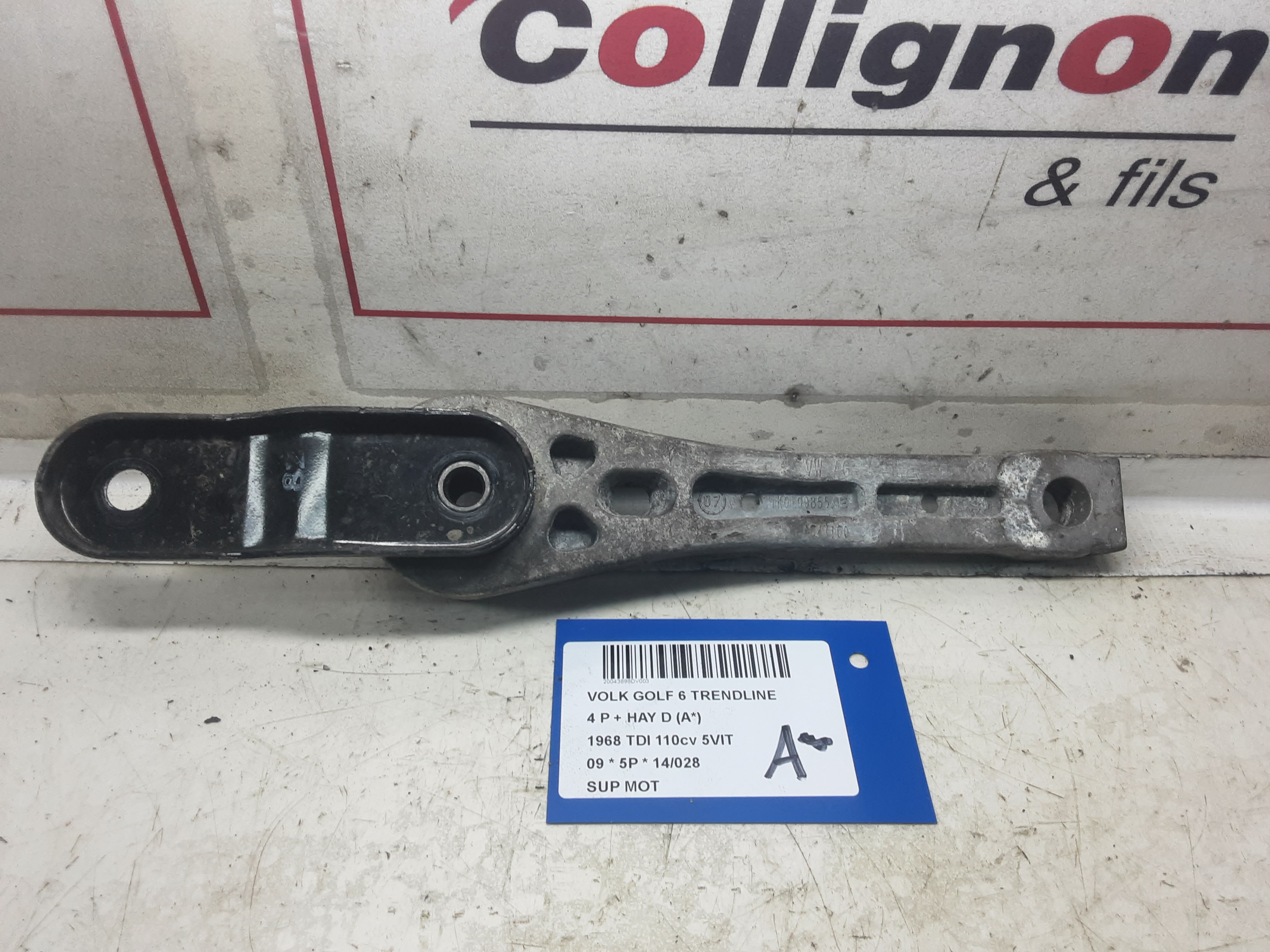 MOTORSTEUN Vw GOLF VI 11/08 - 13