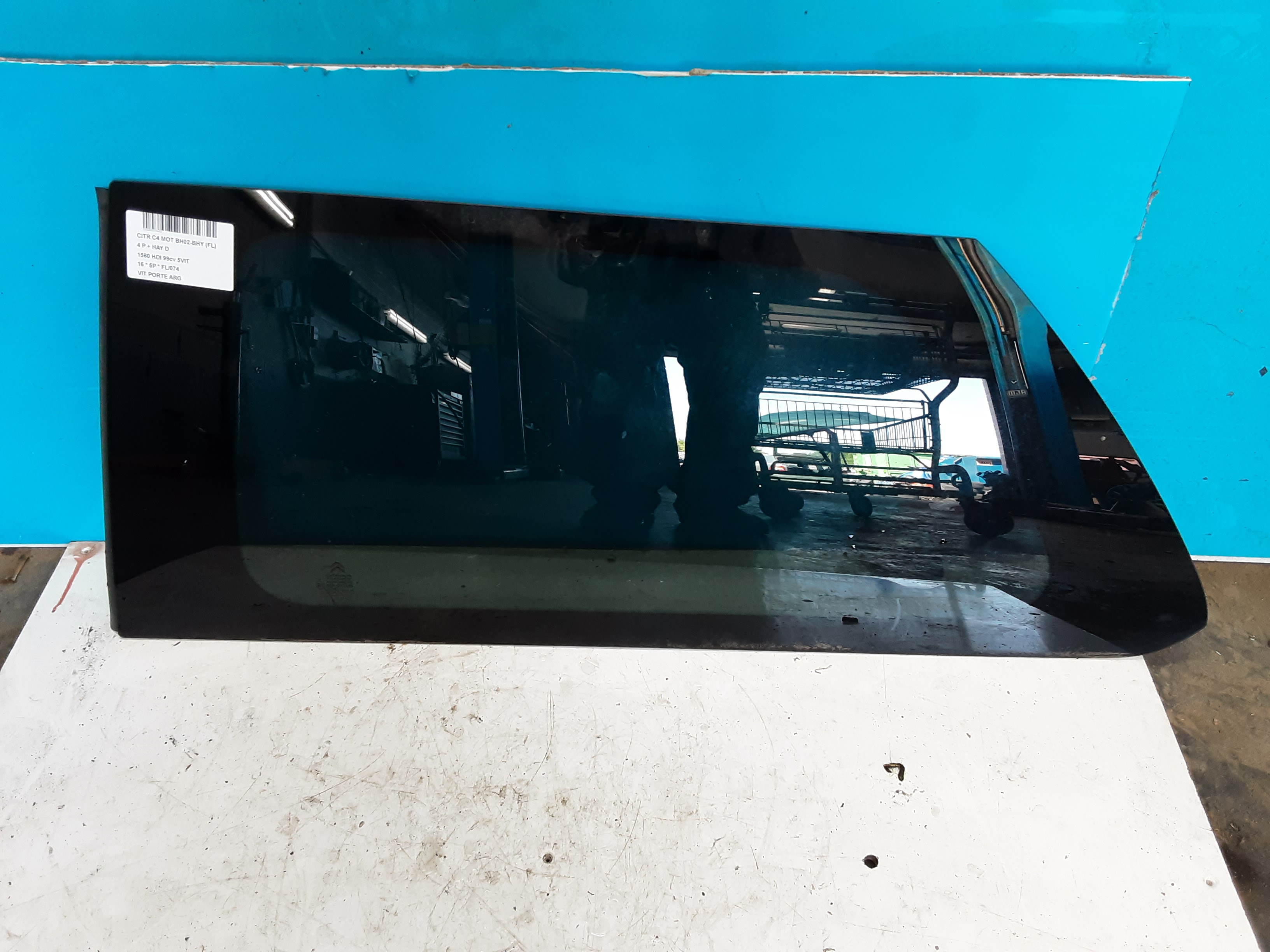 RUIT ACHTER LINKS Citroen C4 CACTUS 9/14 - 18