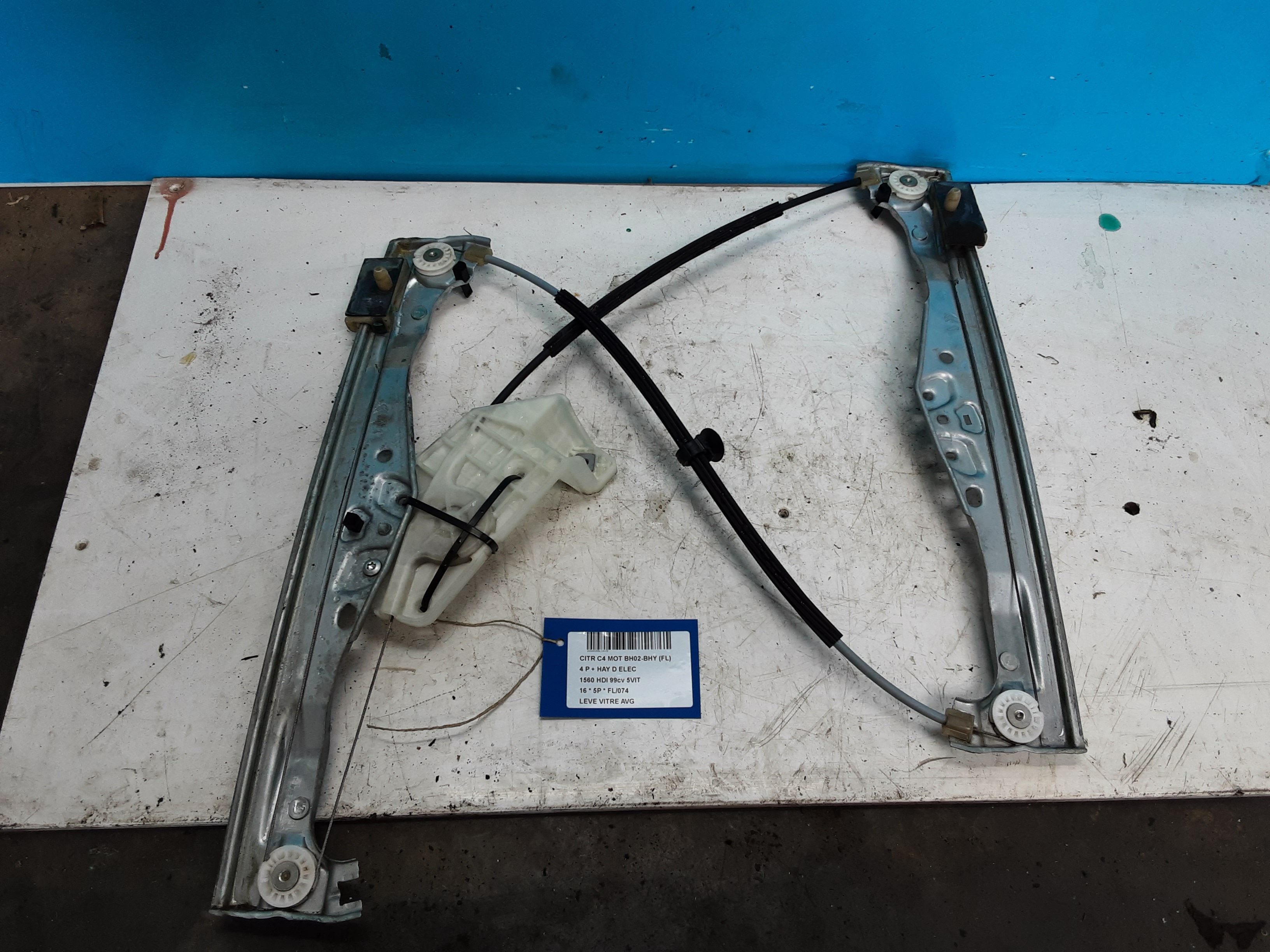 RUITMECHANISME VOOR LINKS Citroen C4 CACTUS 9/14 - 18