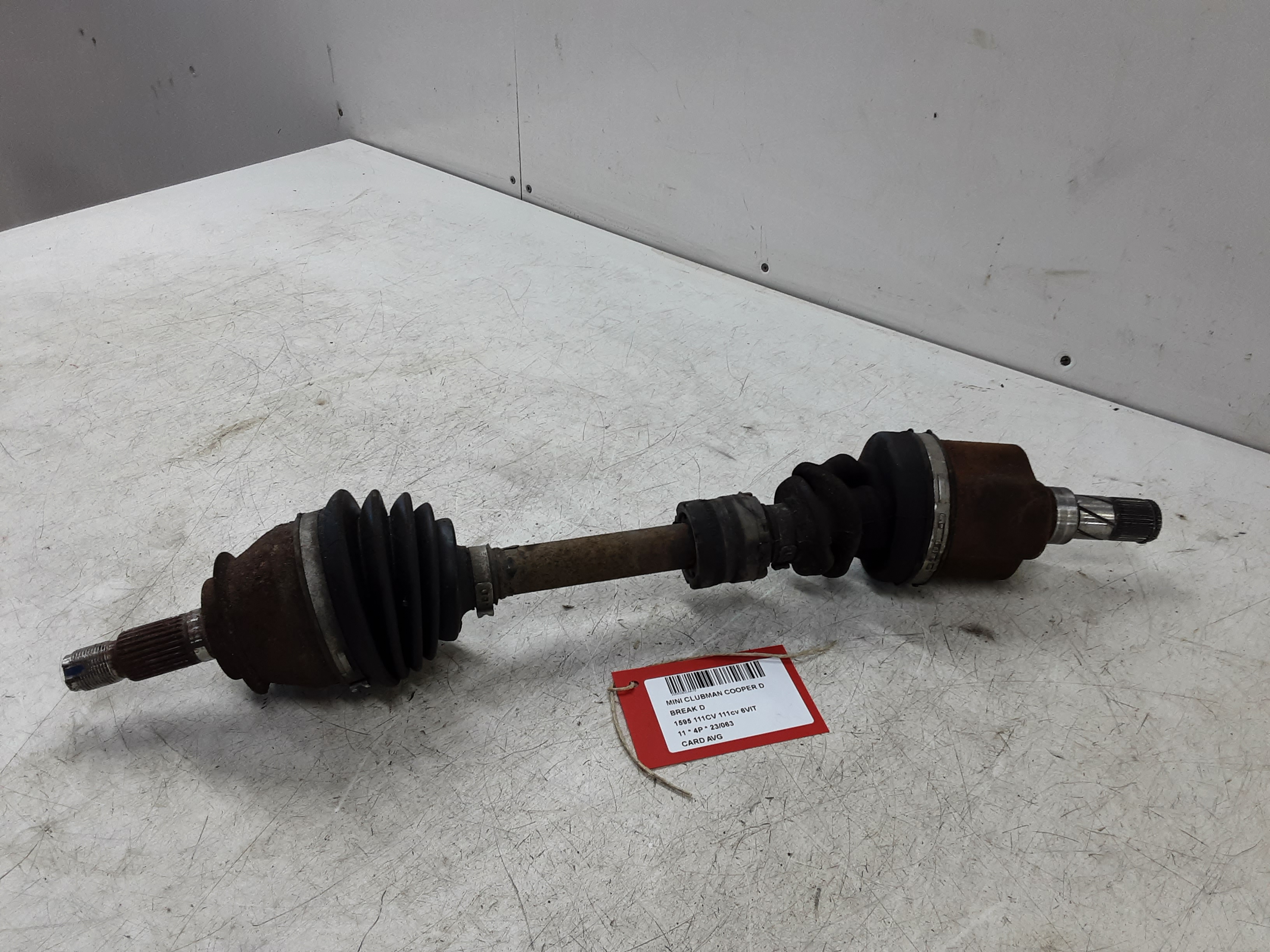 CARDAN AVANT GAUCHE Mini R55 : Clubman  09/2010 &gt; 2014