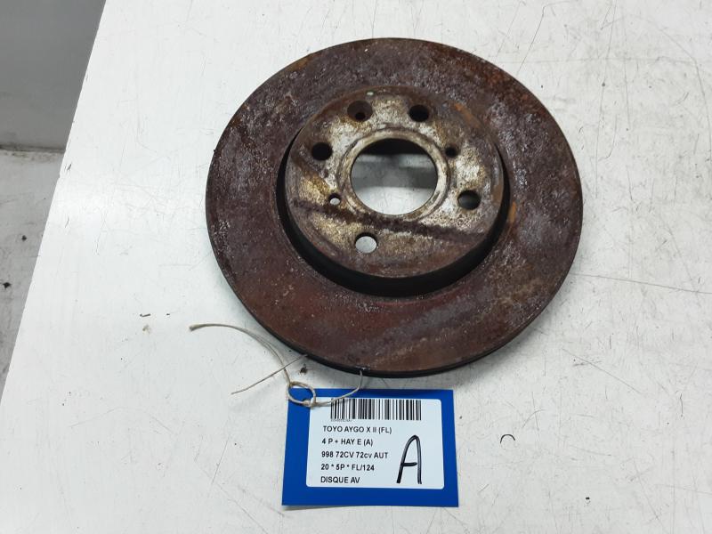 REMSCHIJF VOOR Toyota AYGO II Face Lift 6/18+