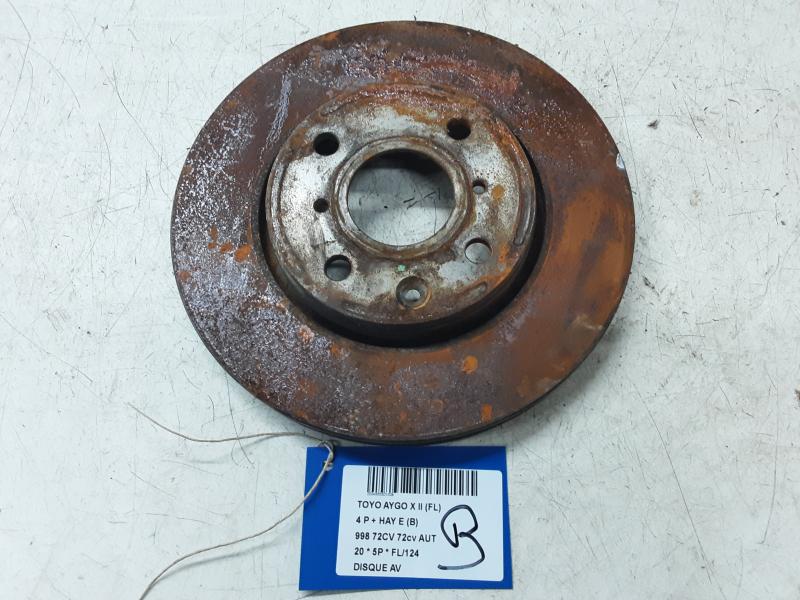REMSCHIJF VOOR Toyota AYGO II Face Lift 6/18+