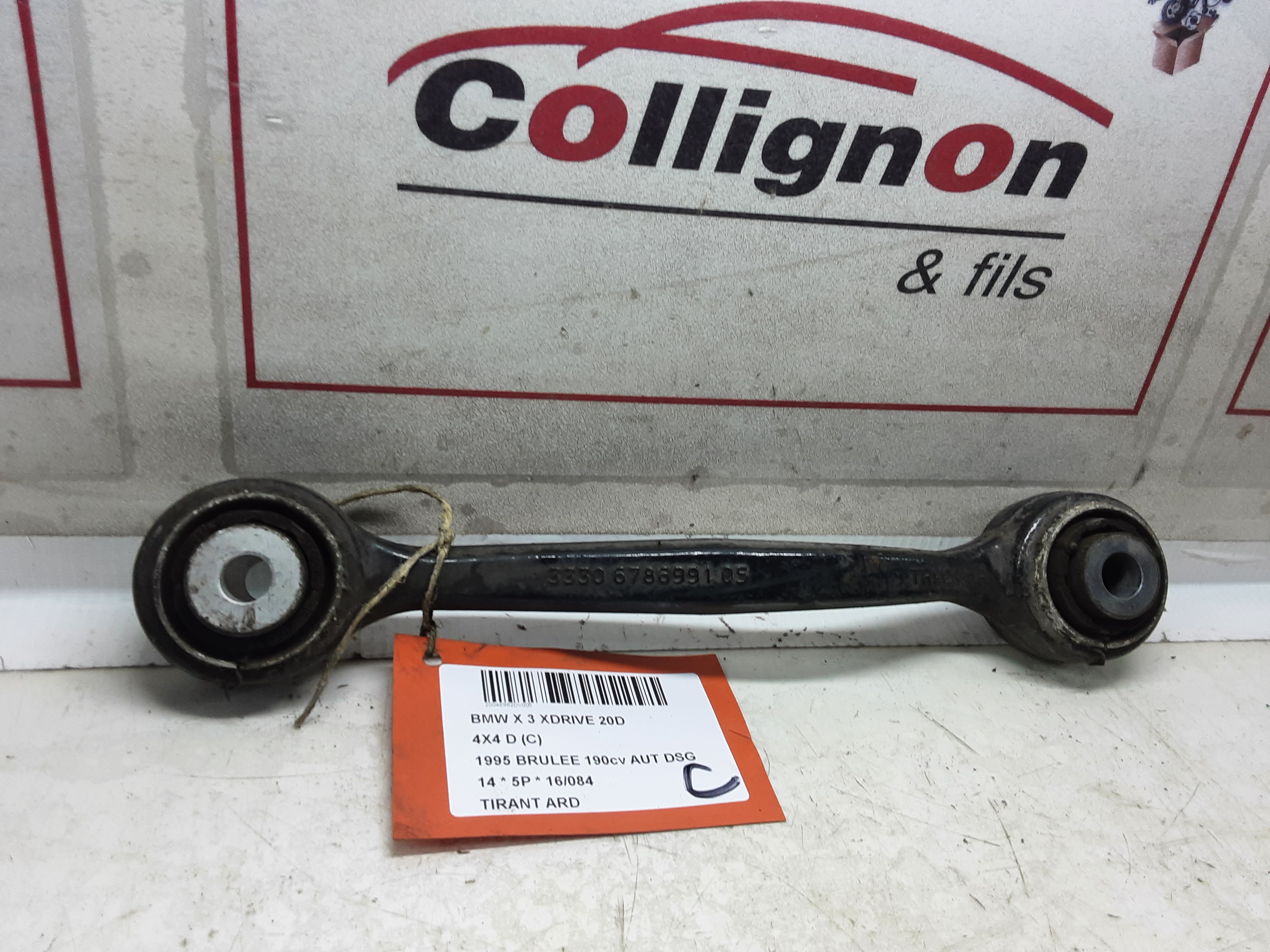 DRAAGARM ACHTER RECHTS Bmw X3 F25 04/14 - 17