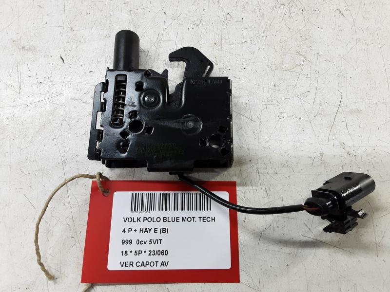 VERROUILLAGE DE CAPOT AVANT Vw POLO (AW/BZ) 10/17 - 9/21