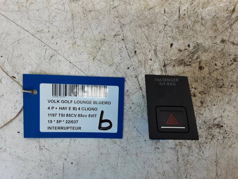 INTERRUPTEUR Vw GOLF VII 11/12 - 17