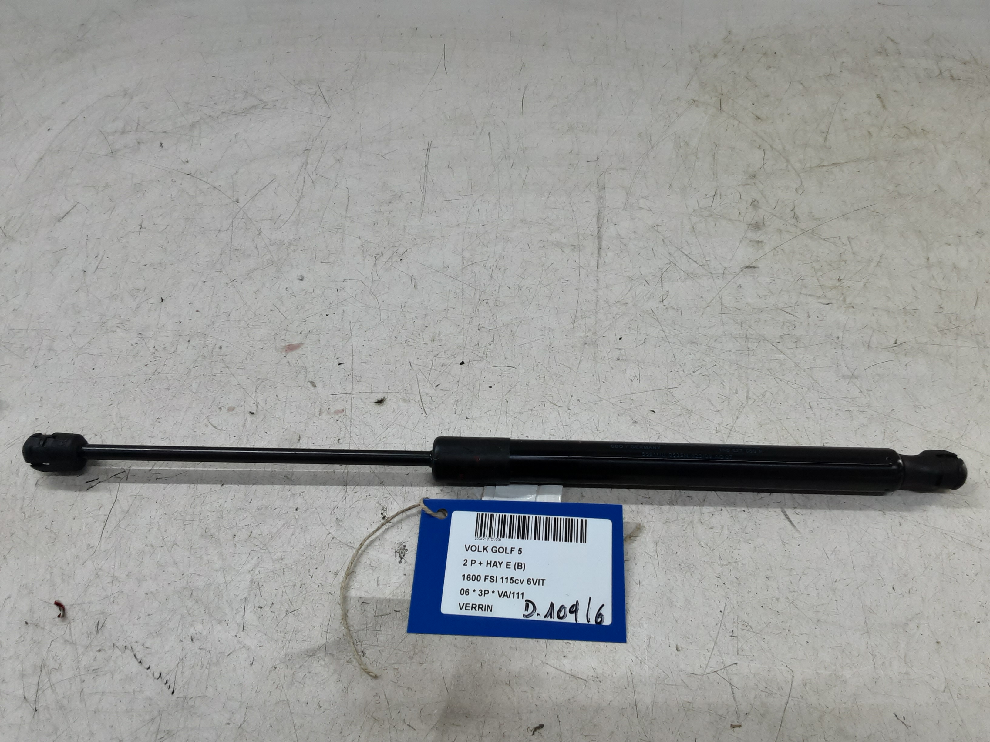VERIN Vw GOLF V 11/03 - 08