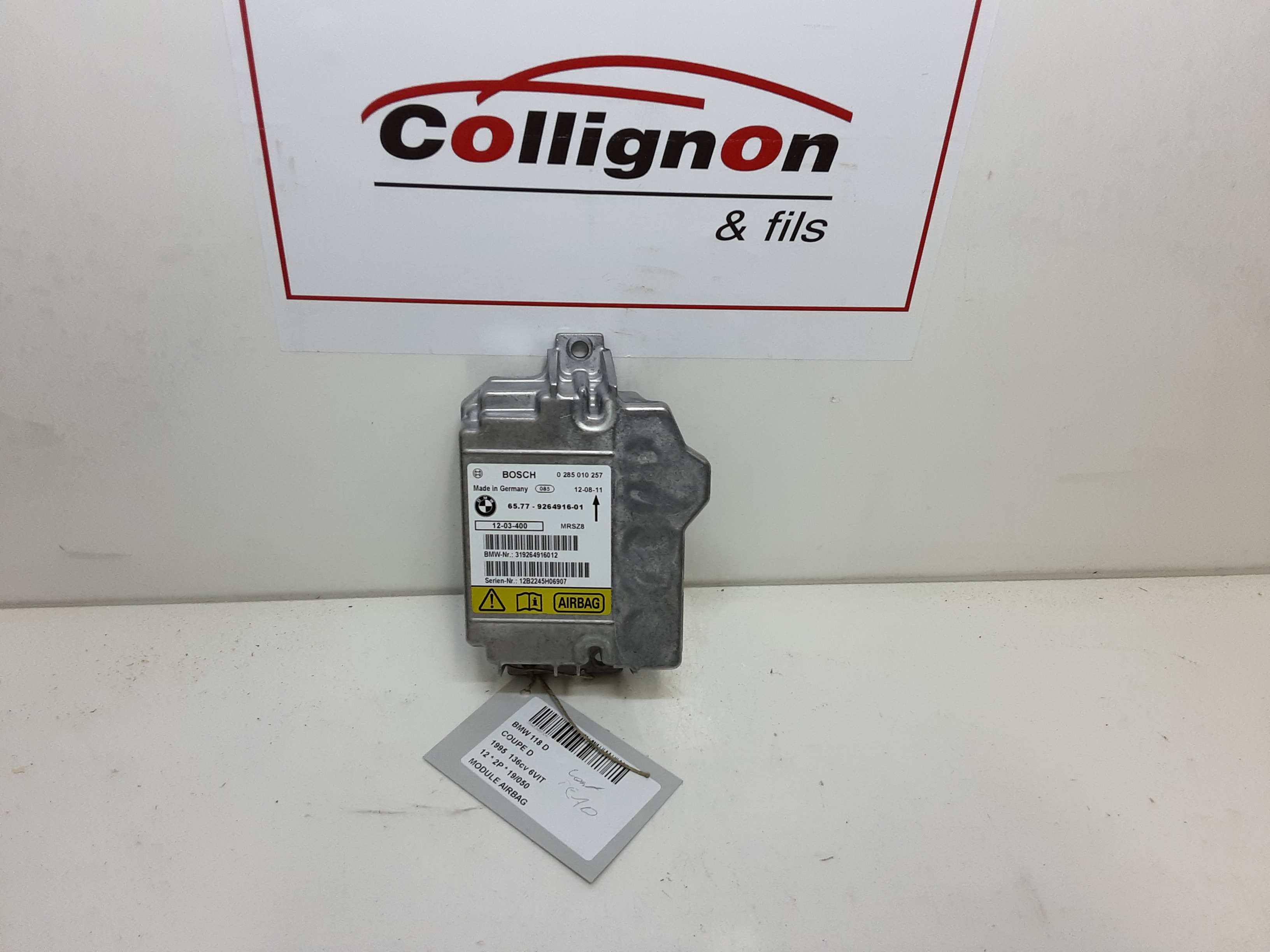 AIRBAG MODULE Bmw 1 E82/88 COUP-CA.07+