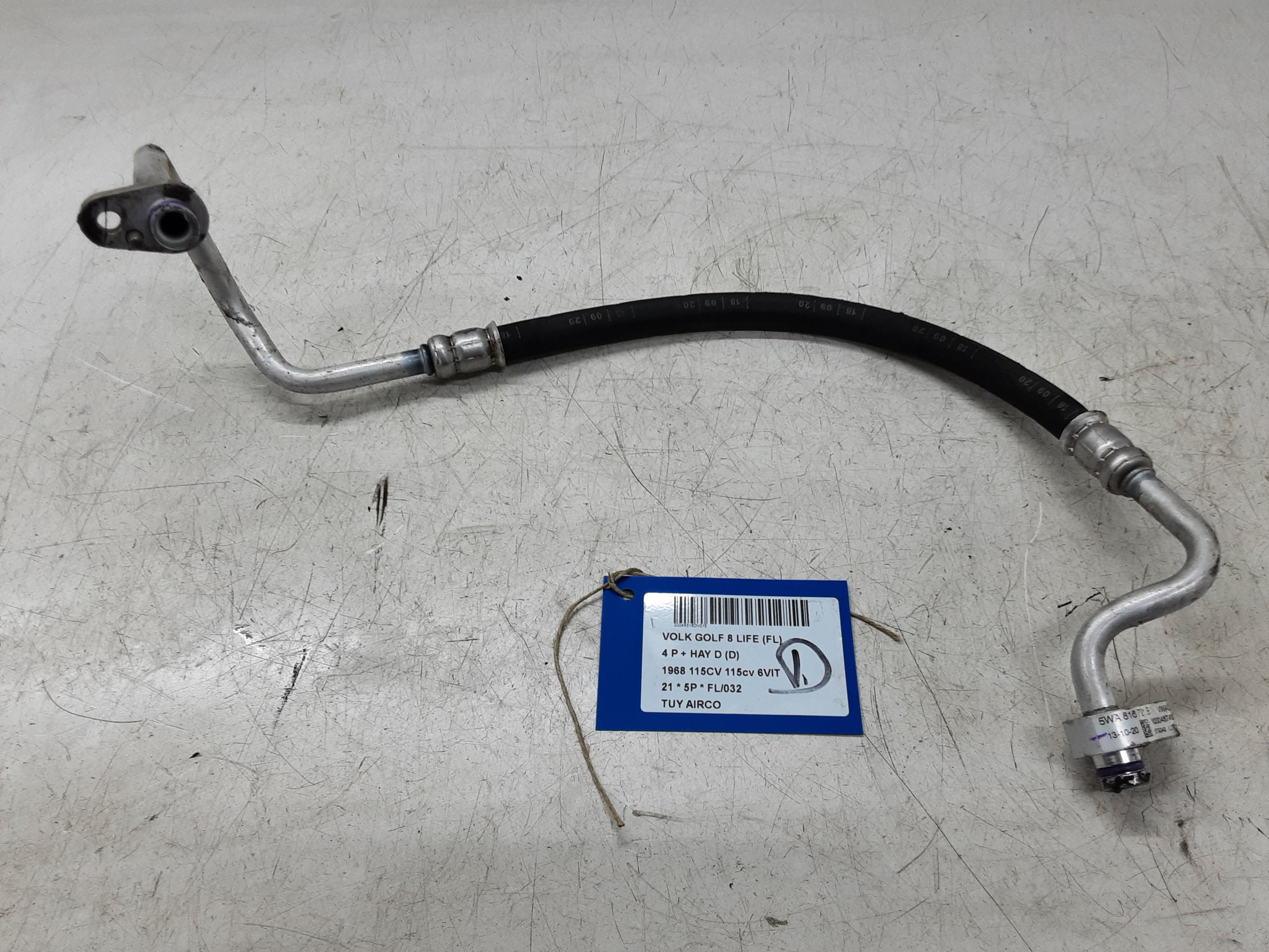 AIRCO LEIDING Vw GOLF VIII 2/20+