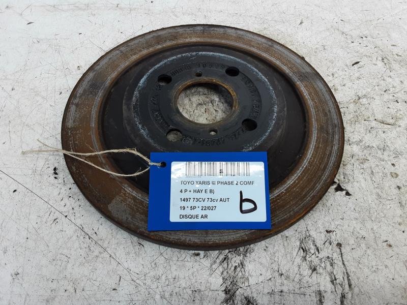 REMSCHIJF ACHTER Toyota YARIS (5) 9/14 - 2/20