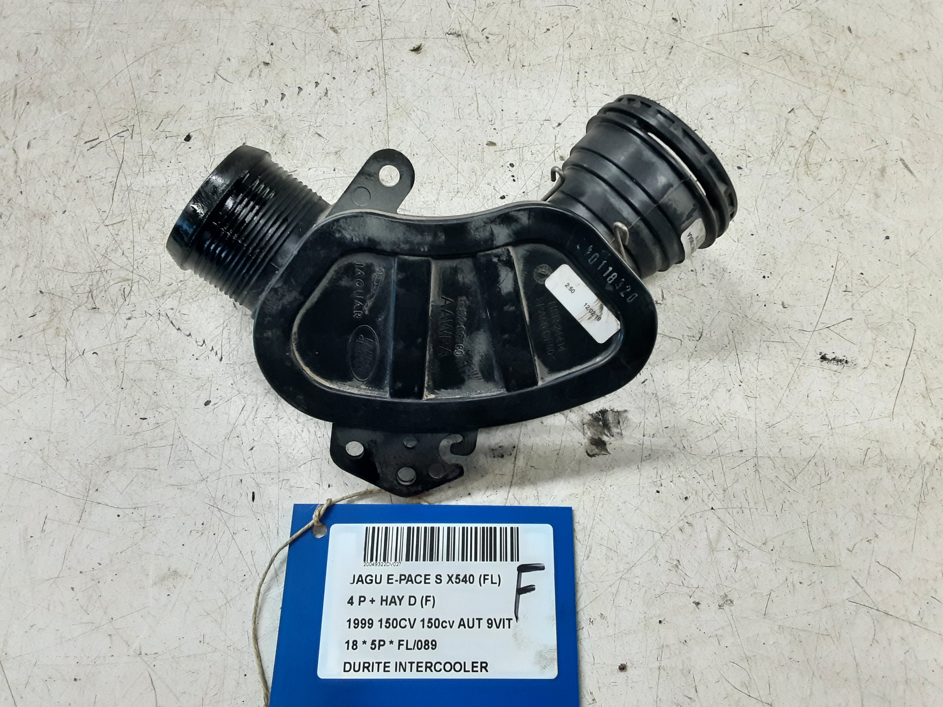 INTERCOOLER SLANG Jaguar E-PACE 07/17