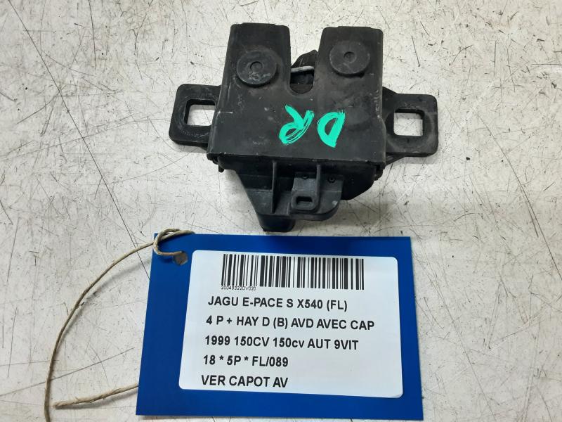 VERROUILLAGE DE CAPOT AVANT Jaguar E-PACE 07/17