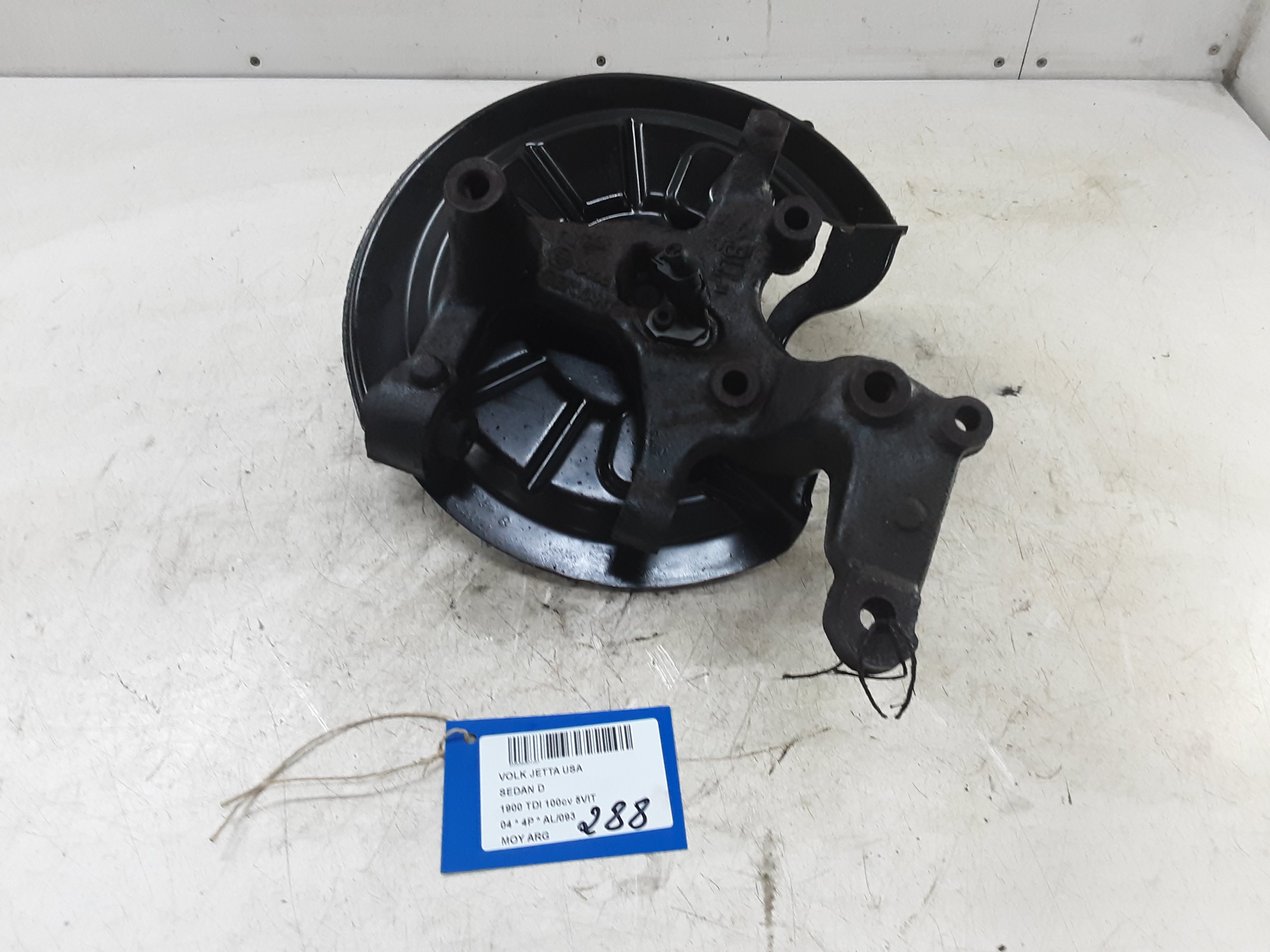 WIELNAAF ACHTER LINKS Vw JETTA 99 - 04 (4°GEN)