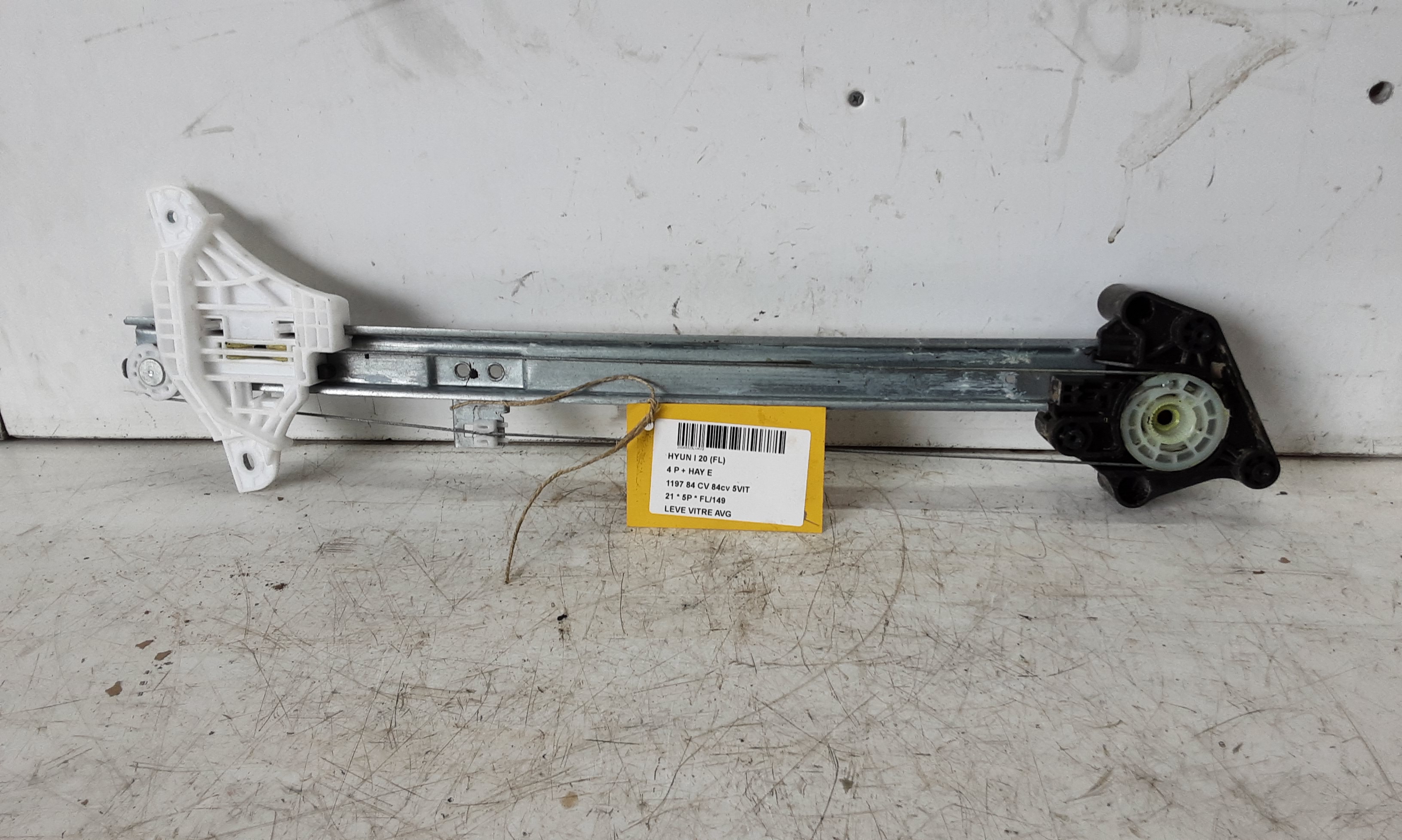 RUITMECHANISME VOOR LINKS Hyundai I20 (4) 08/20+