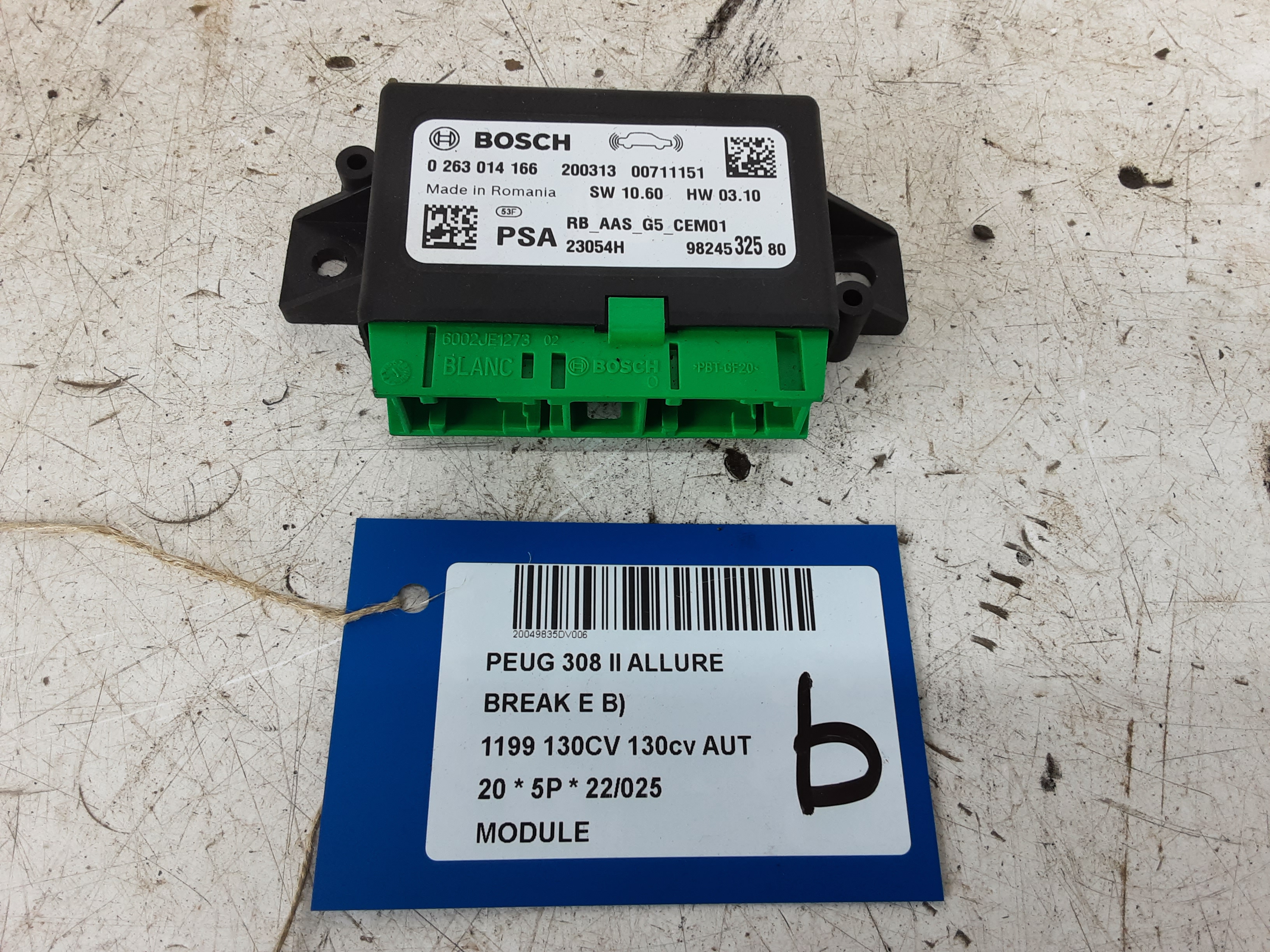 MODULE Peugeot 308 (2) 9/13-6/17