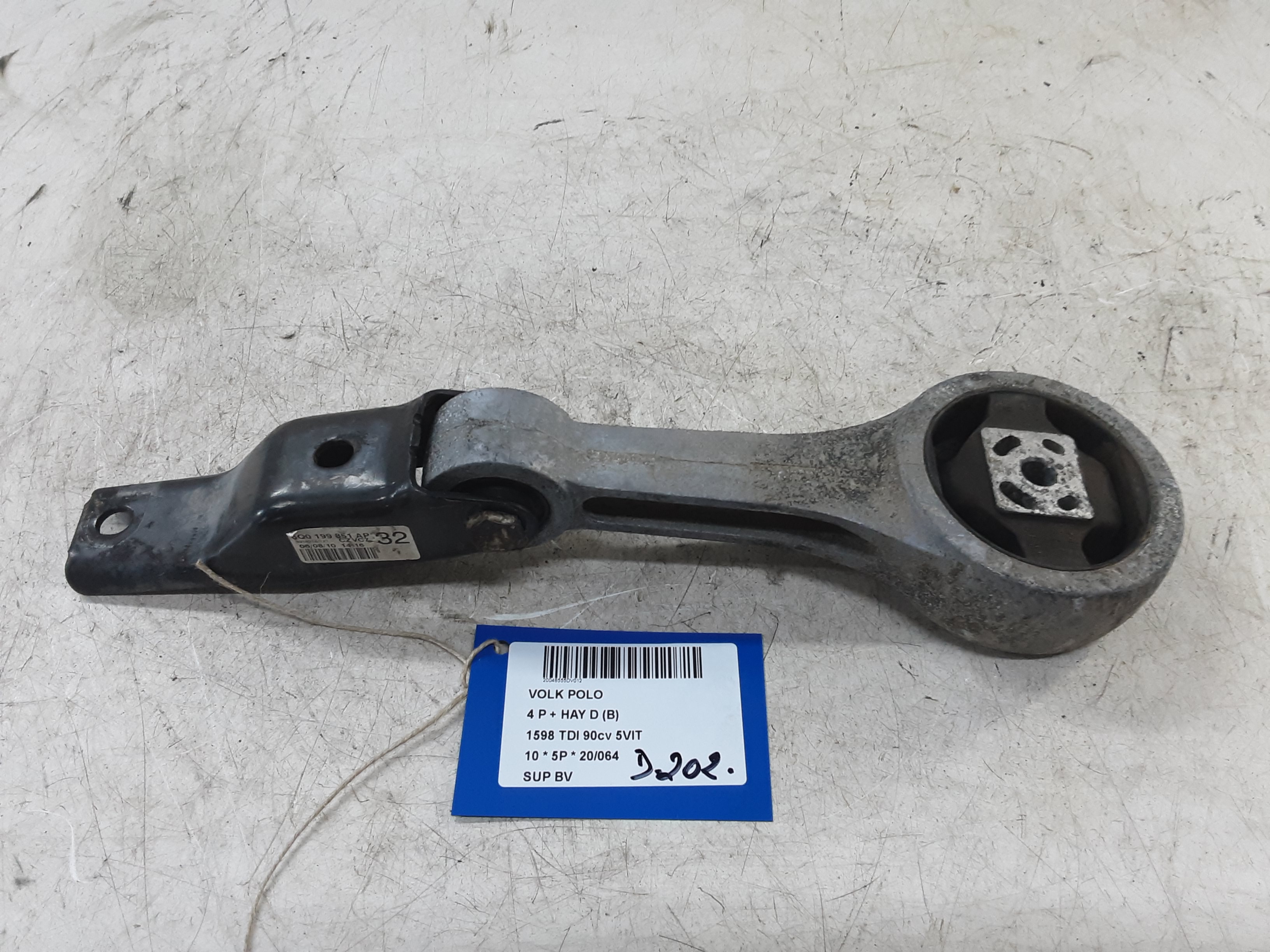 VERSNELLINGSBAKSTEUN Vw POLO (6R) 6/09 - 4/14