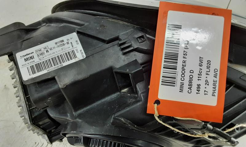 KOPLICHT VOOR RECHTS Mini F57 Cabrio : 11/15 >