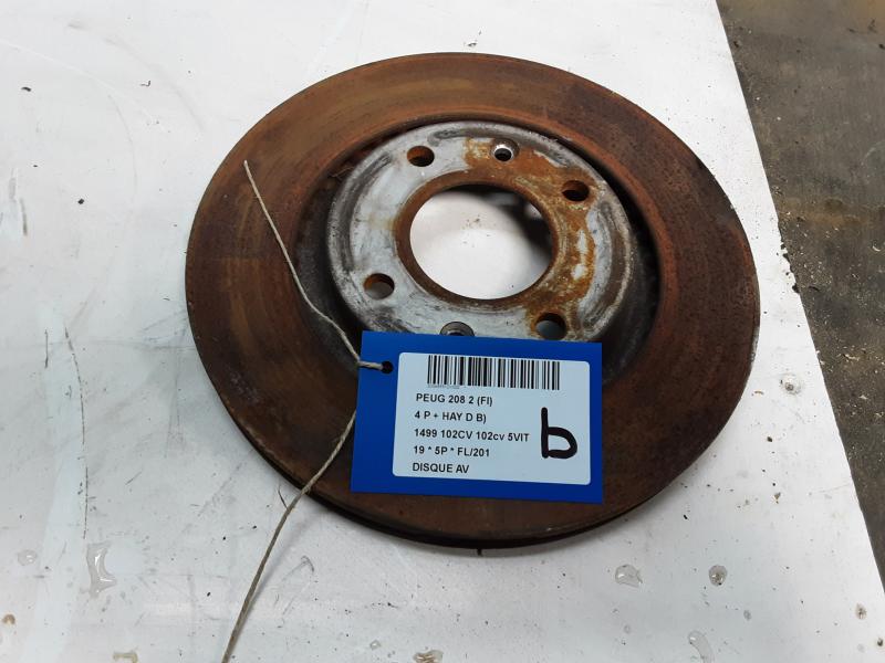 DISQUE AVANT Peugeot 208 8/15 - 20