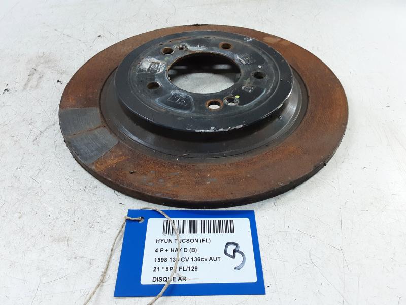 REAR BRAKE DISC Hyundai TUCSON (2 facelift) 09/18-01/21