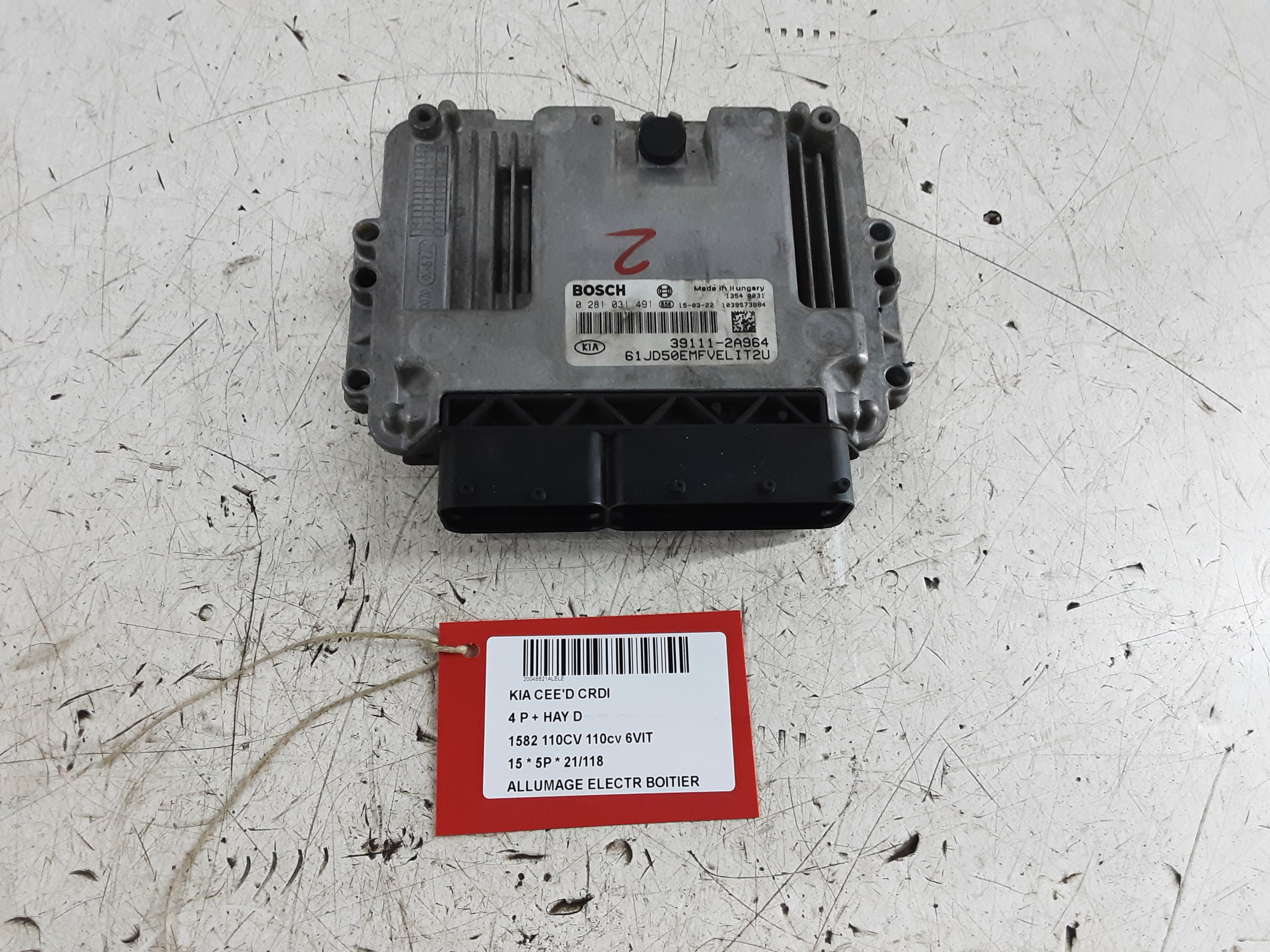 ONTSTEKINGSMODULE Kia CEED 05/12 - 15