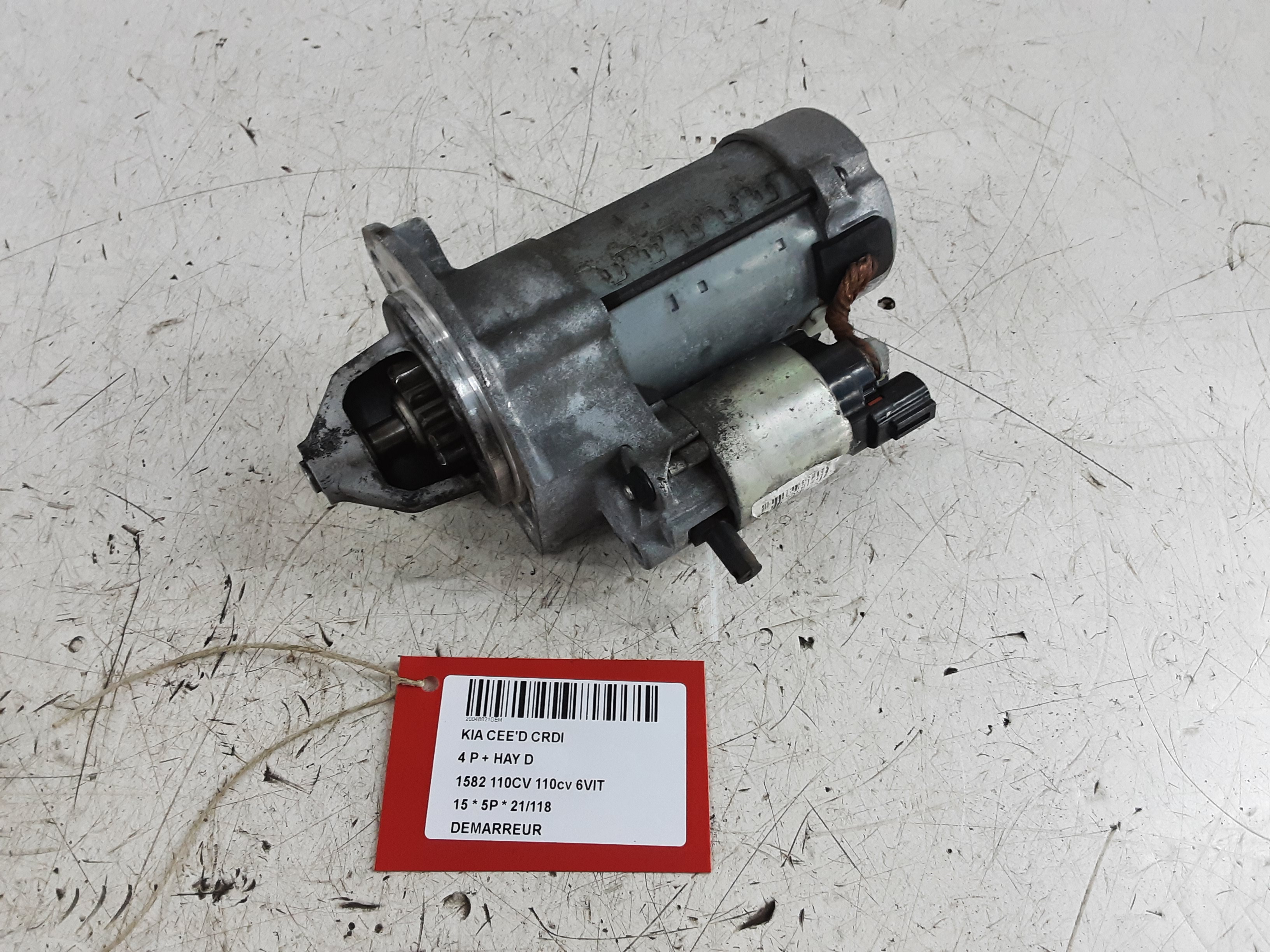 STARTMOTOR Kia CEED 05/12 - 15