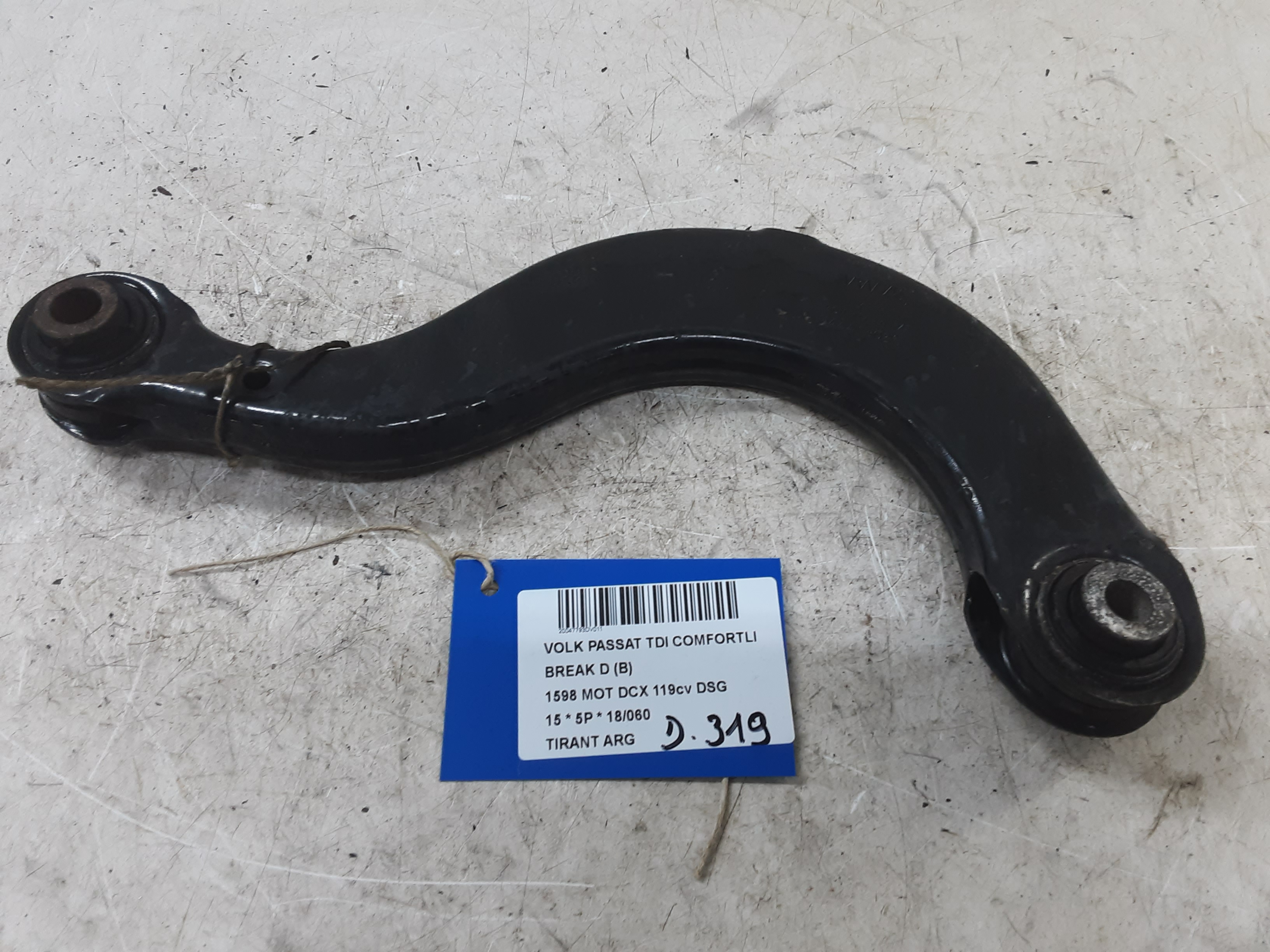 TIRANT ARRIERE GAUCHE Vw PASSAT 11/14 - 19