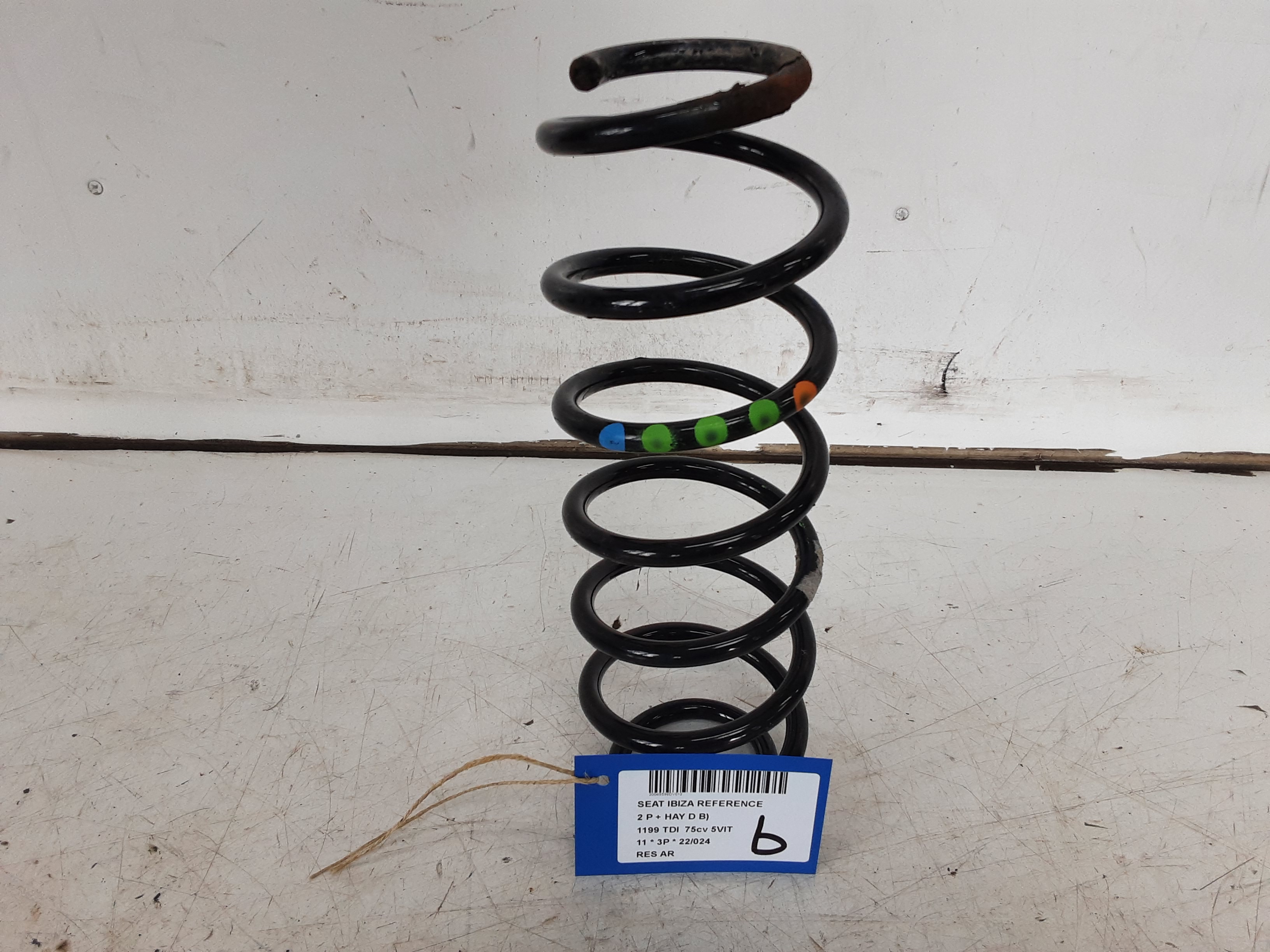 ACHTERVEER Seat IBIZA MK4 (6J) 08 - 12