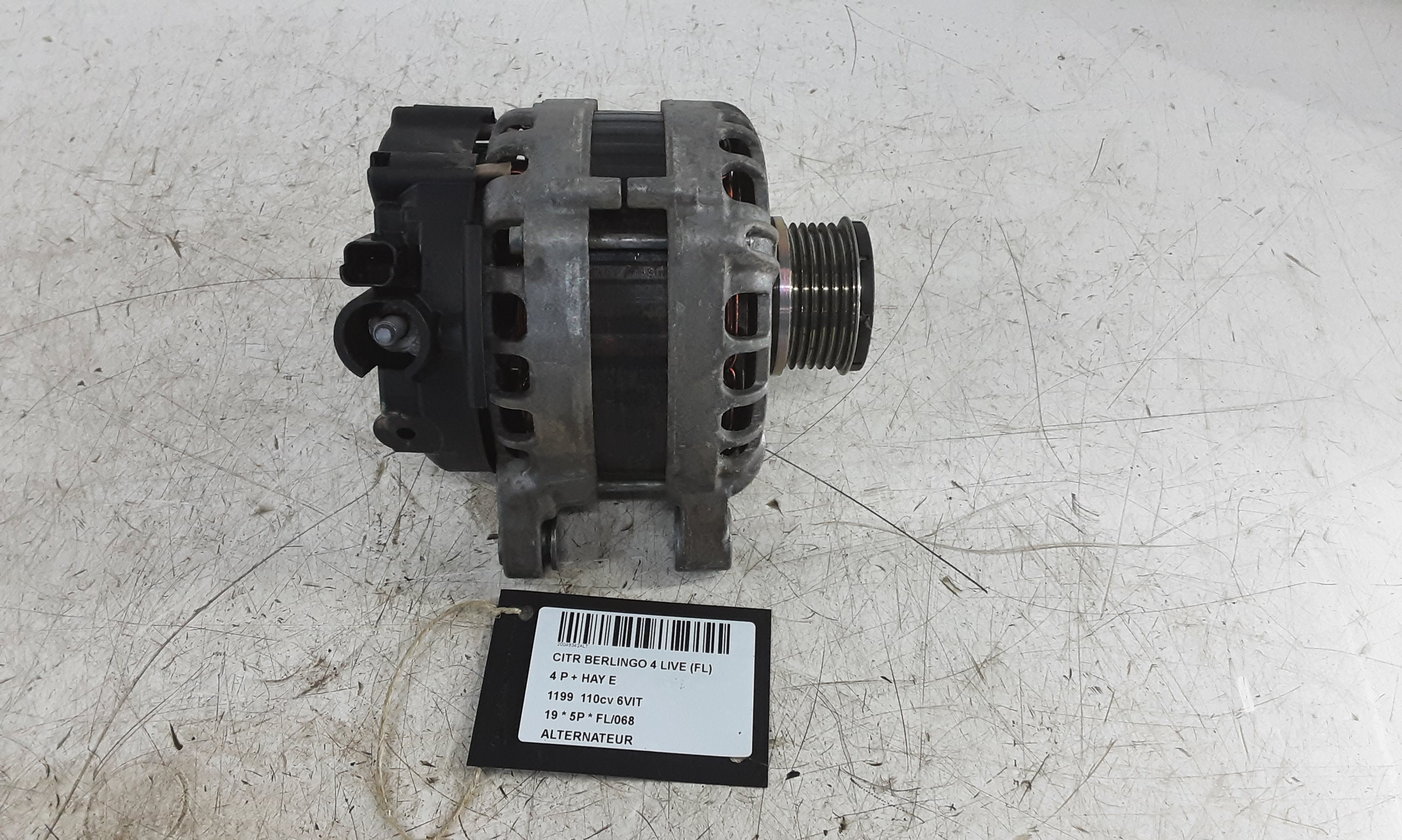 DYNAMO Citroen BERLINGO 9/18+