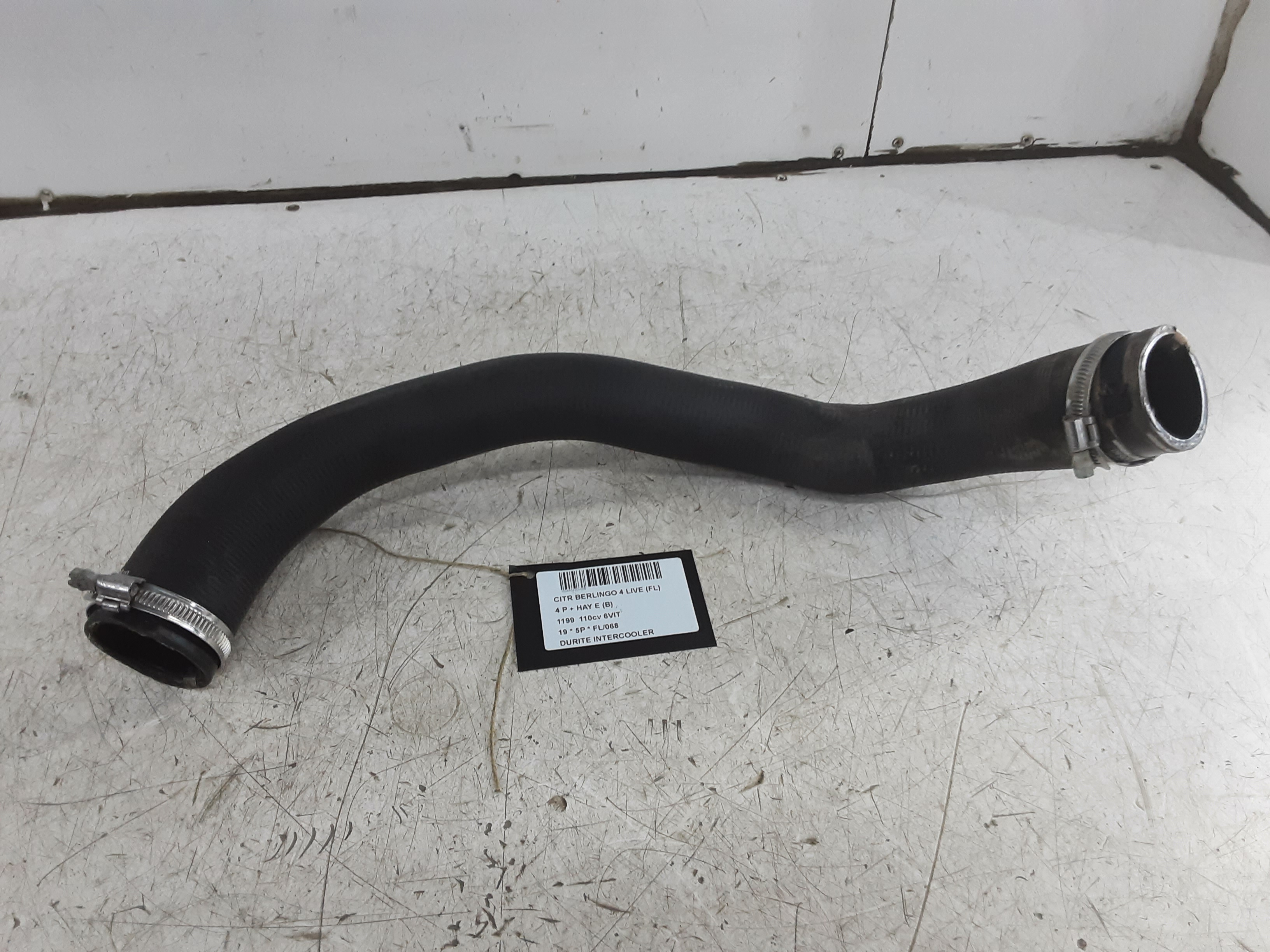 INTERCOOLER SLANG Citroen BERLINGO 9/18+