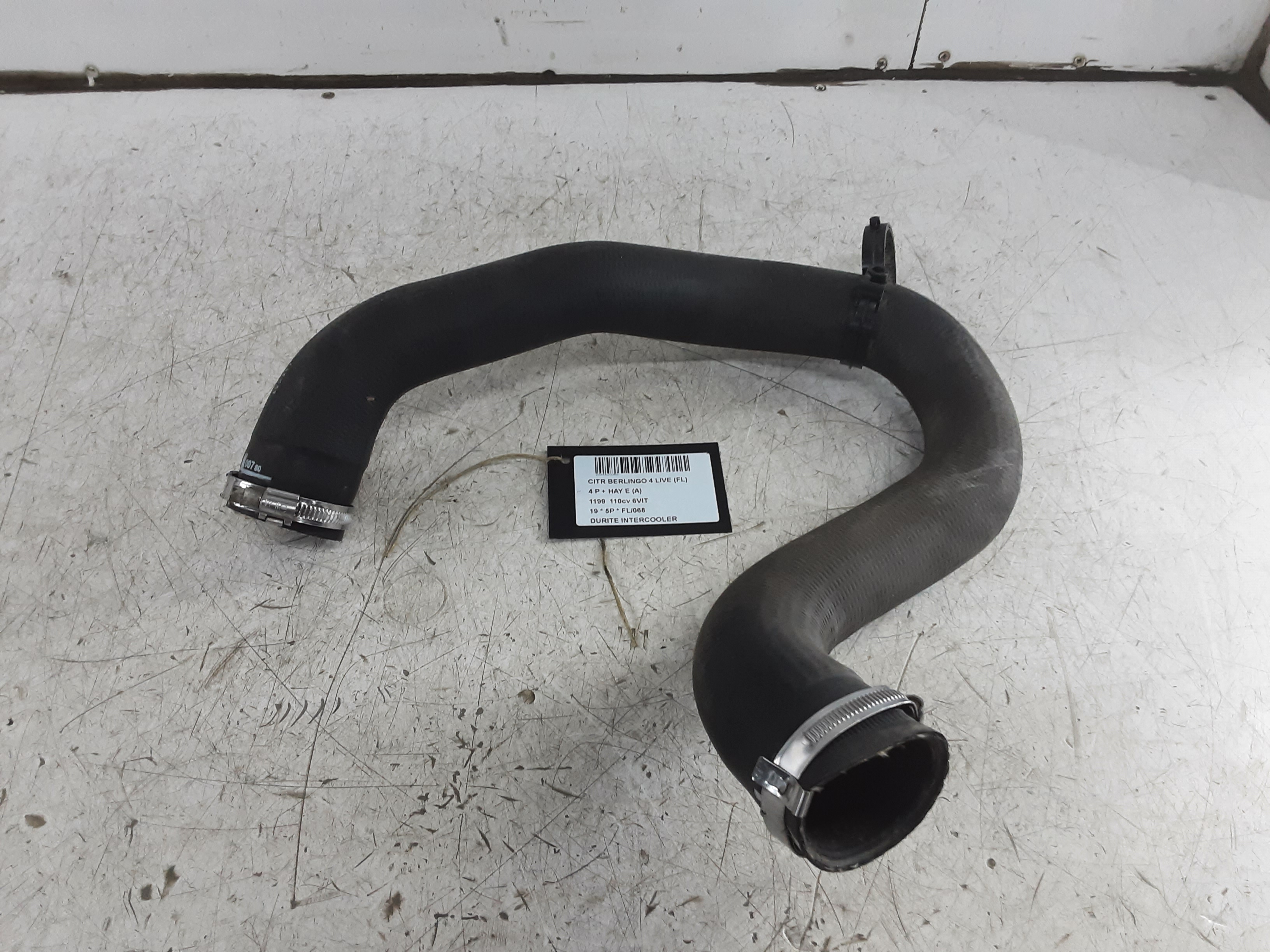 INTERCOOLER SLANG Citroen BERLINGO 9/18+