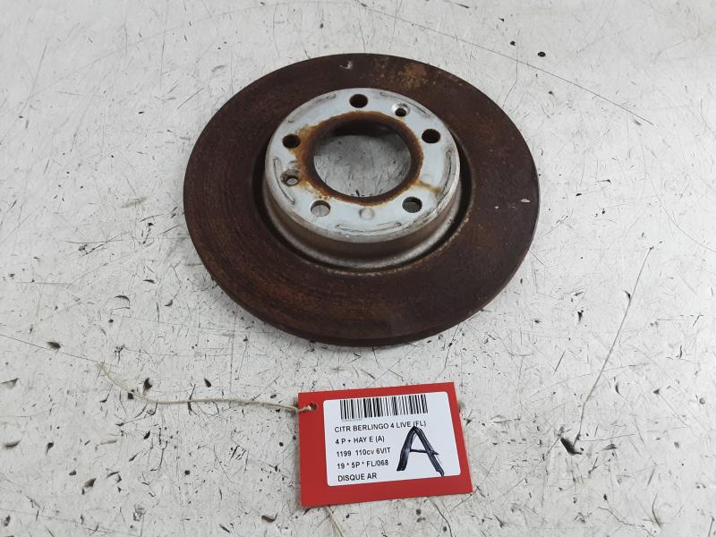 REAR BRAKE DISC Citroen BERLINGO 9/18+