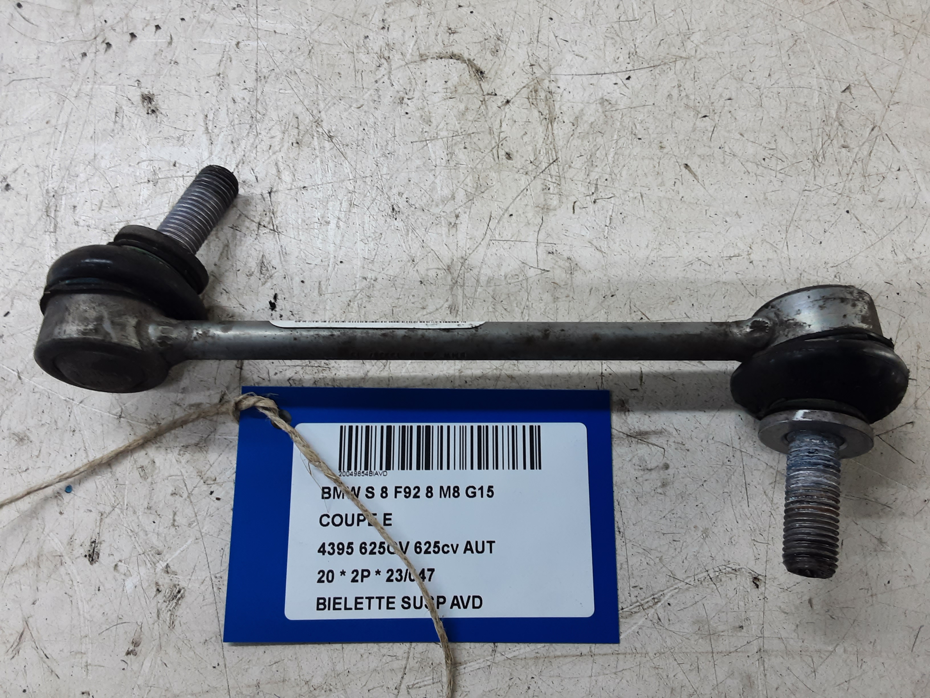 REACTIESTANG VOOR RECHTS Bmw 8 G14/15/16 7/18+