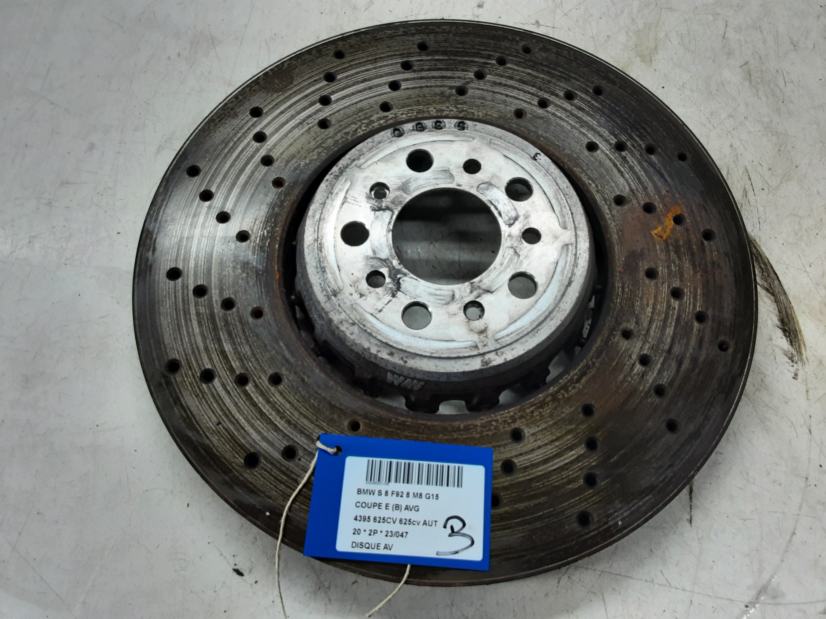 REMSCHIJF VOOR Bmw 8 G14/15/16 7/18+