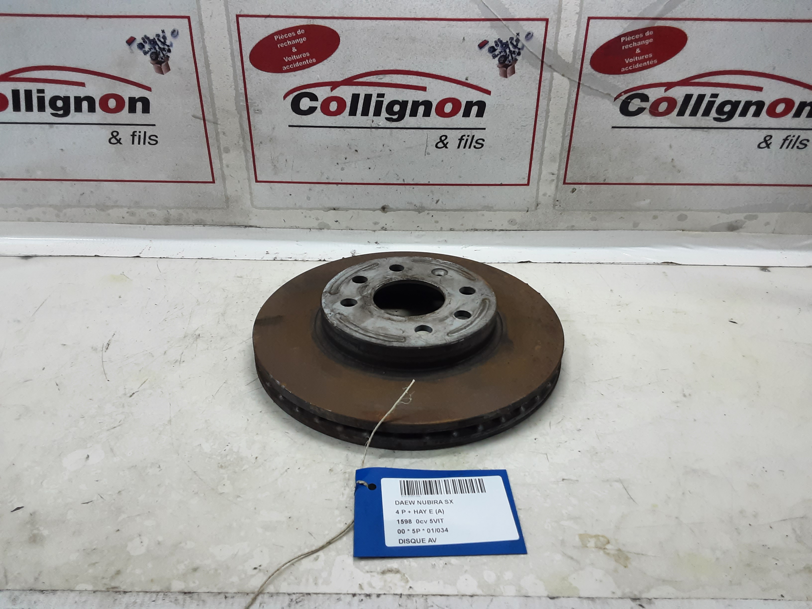 DISQUE AVANT Daewoo NUBIRA 00 -  03