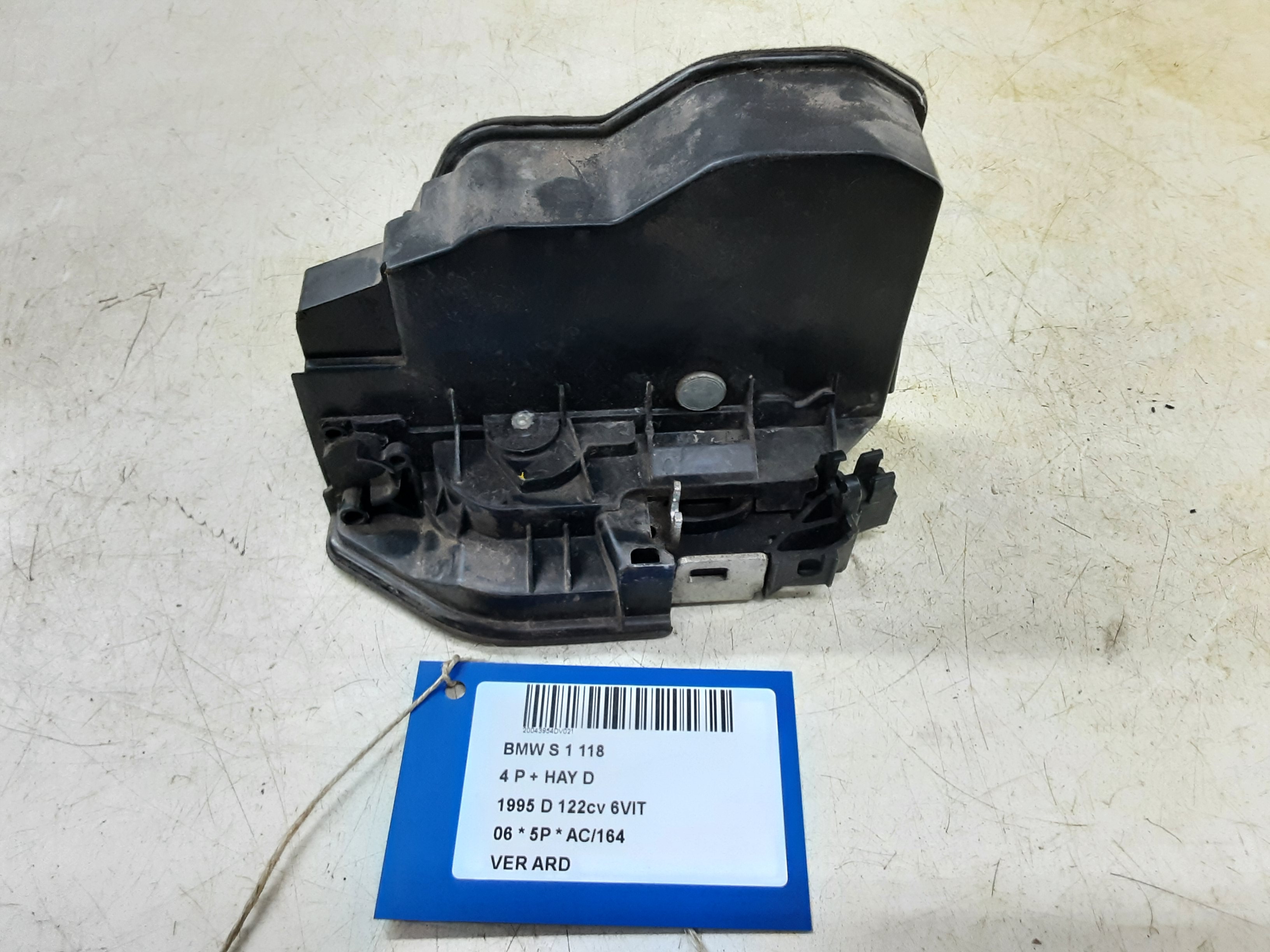 VERGRENDELING ACHTER RECHTS Bmw 1 E87 9/04 - 4/07