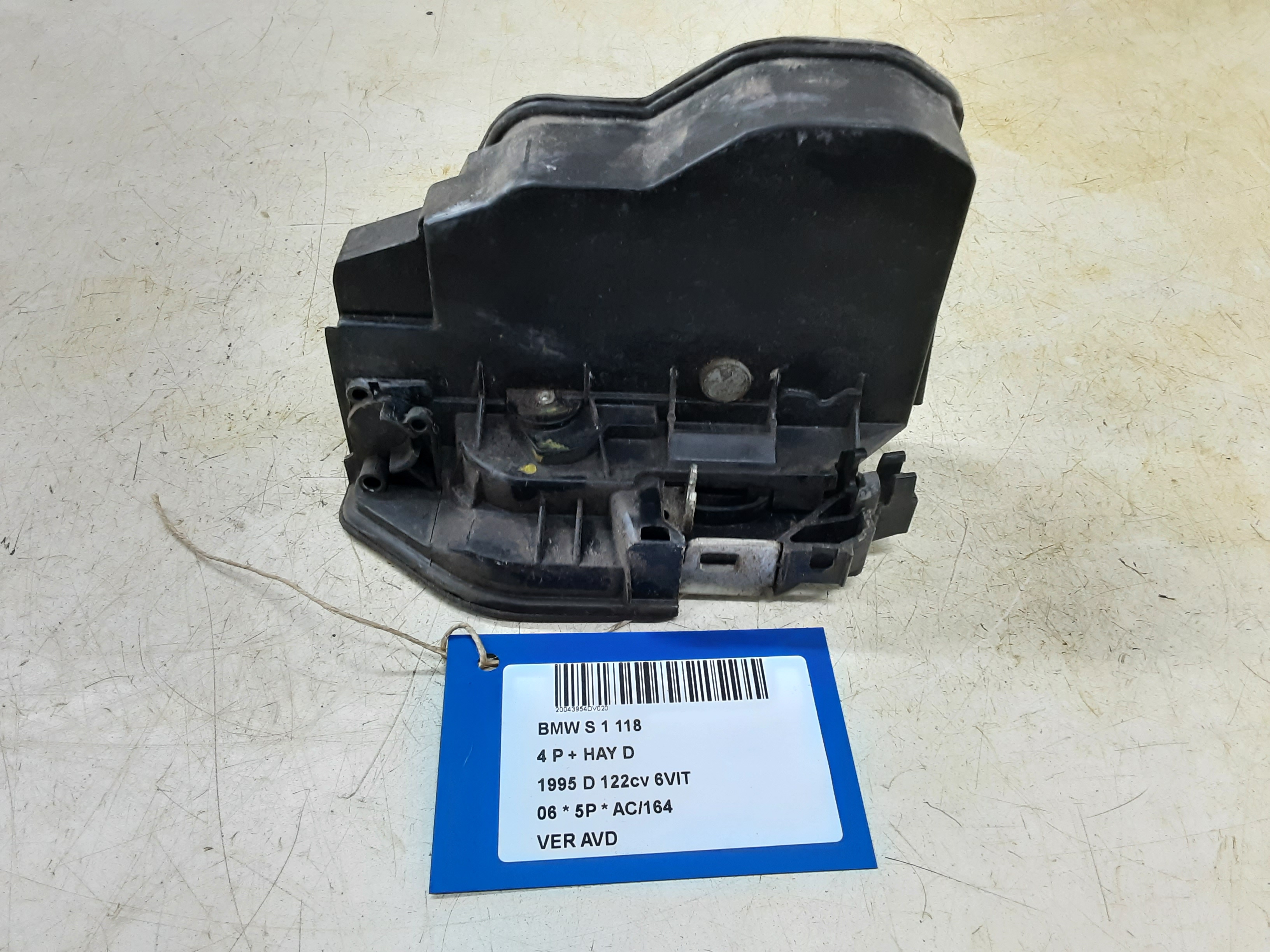 VERROUILLAGE DE PORTE AVANT DROITE Bmw 1 E87 9/04 - 4/07