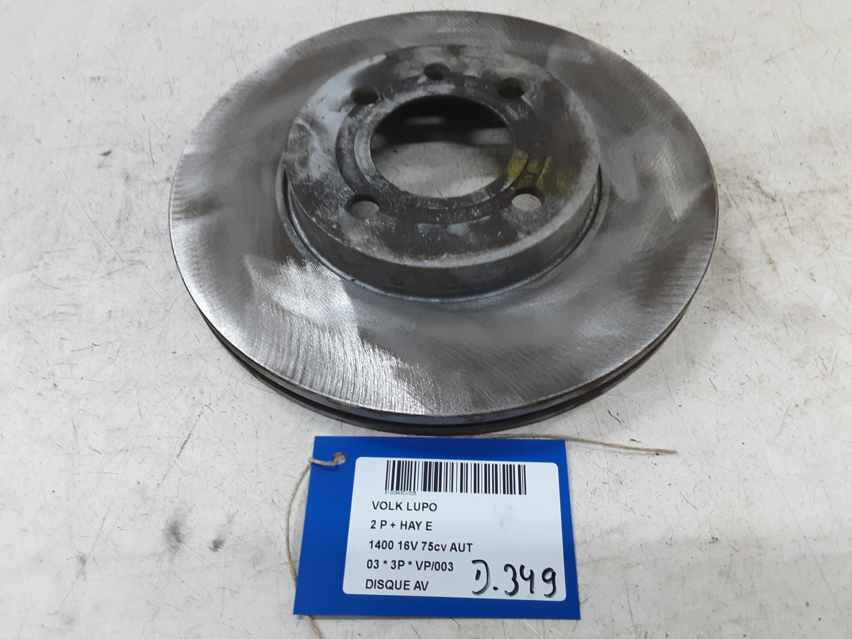 DISQUE AVANT Vw LUPO